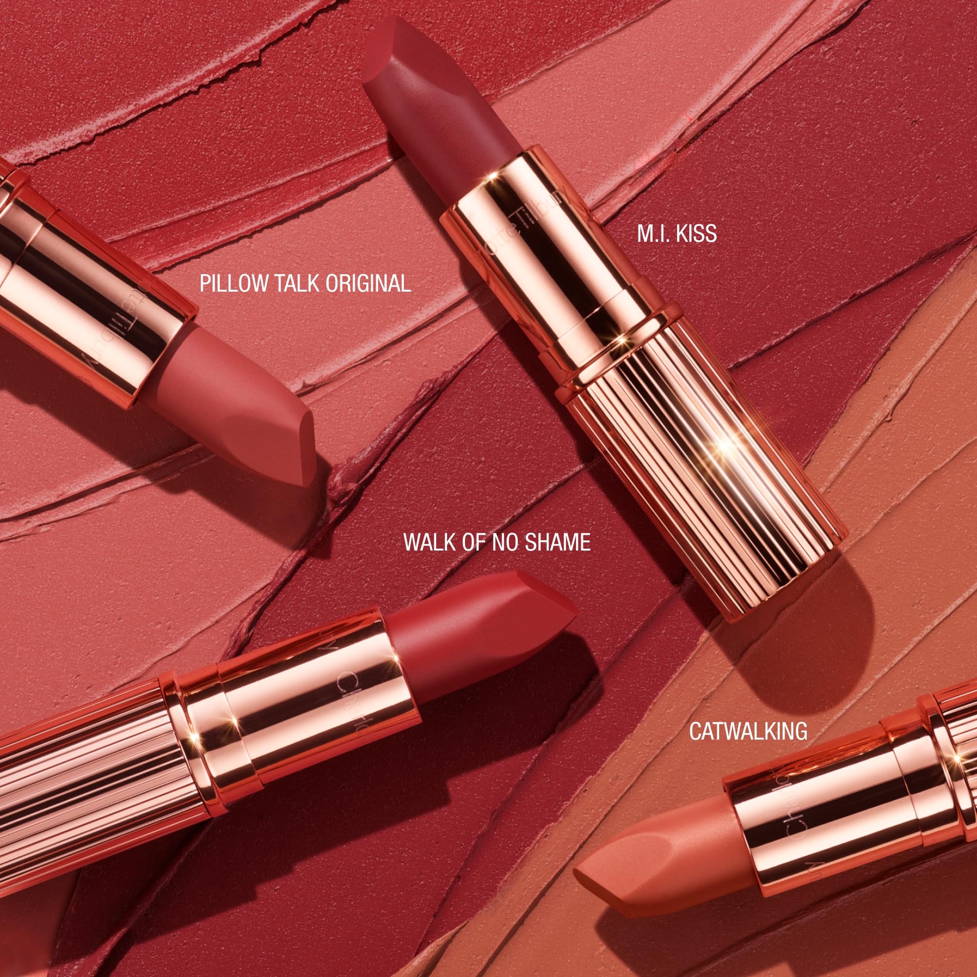 Charlotte Tilbury Matte Revolution Lipstick - Long Lasting, Matte Lipstick with Buildable Color & Lip-Loving Ingredients - Creamy, Easy to Blend Formula - Pillow Talk Original Charlotte Tilbury uk supplements