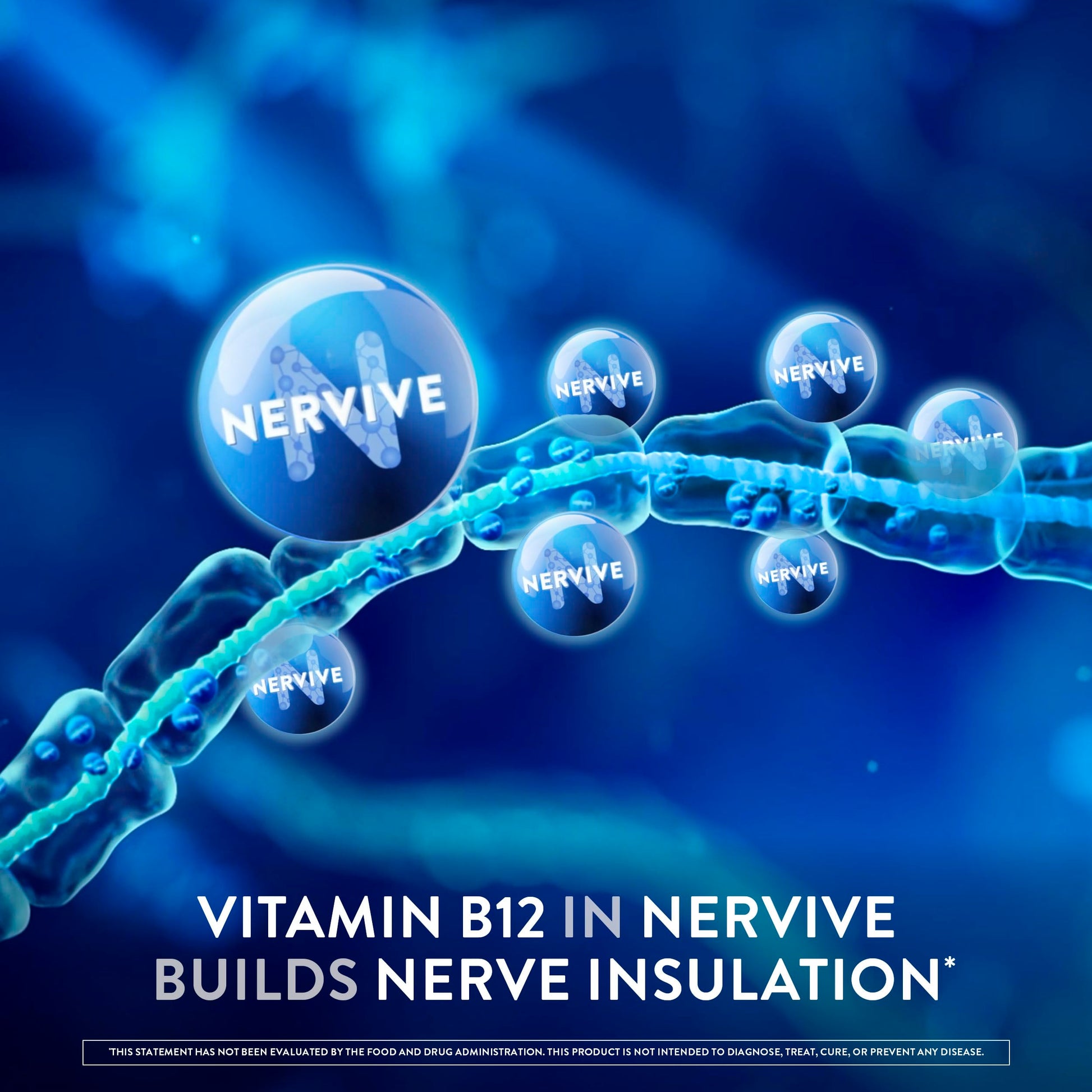 Nervive Nerve Health, Alpha Lipoic Acid, Fortify Nerve Health, Healthy Nerve Function, Healthy Blood Circulation, Supplement, Tablet, 60 Tablets Nervive uk supplements