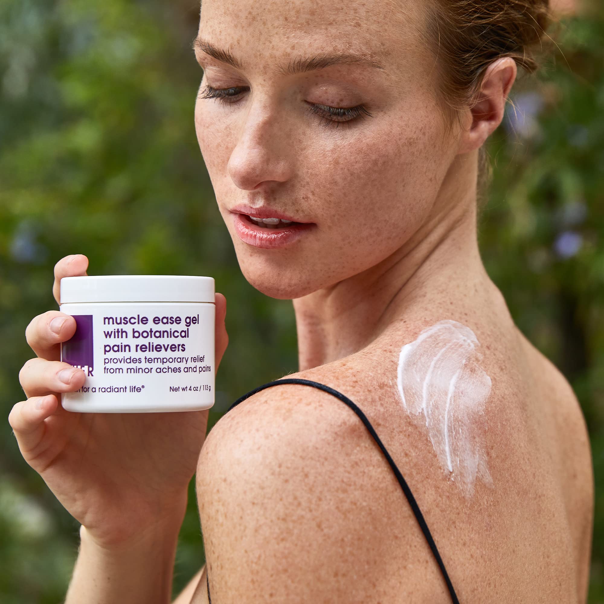 LATHER Muscle Pain Relief Gel - Muscle Therapy to Aid Muscle Soreness - Fast Acting Gel with Menthol Helps Ease Back Pain Relief, Neck Pain Relief, Knee Pain Relief, Lower Back Pain Relief - 4 Oz LATHER uk supplements