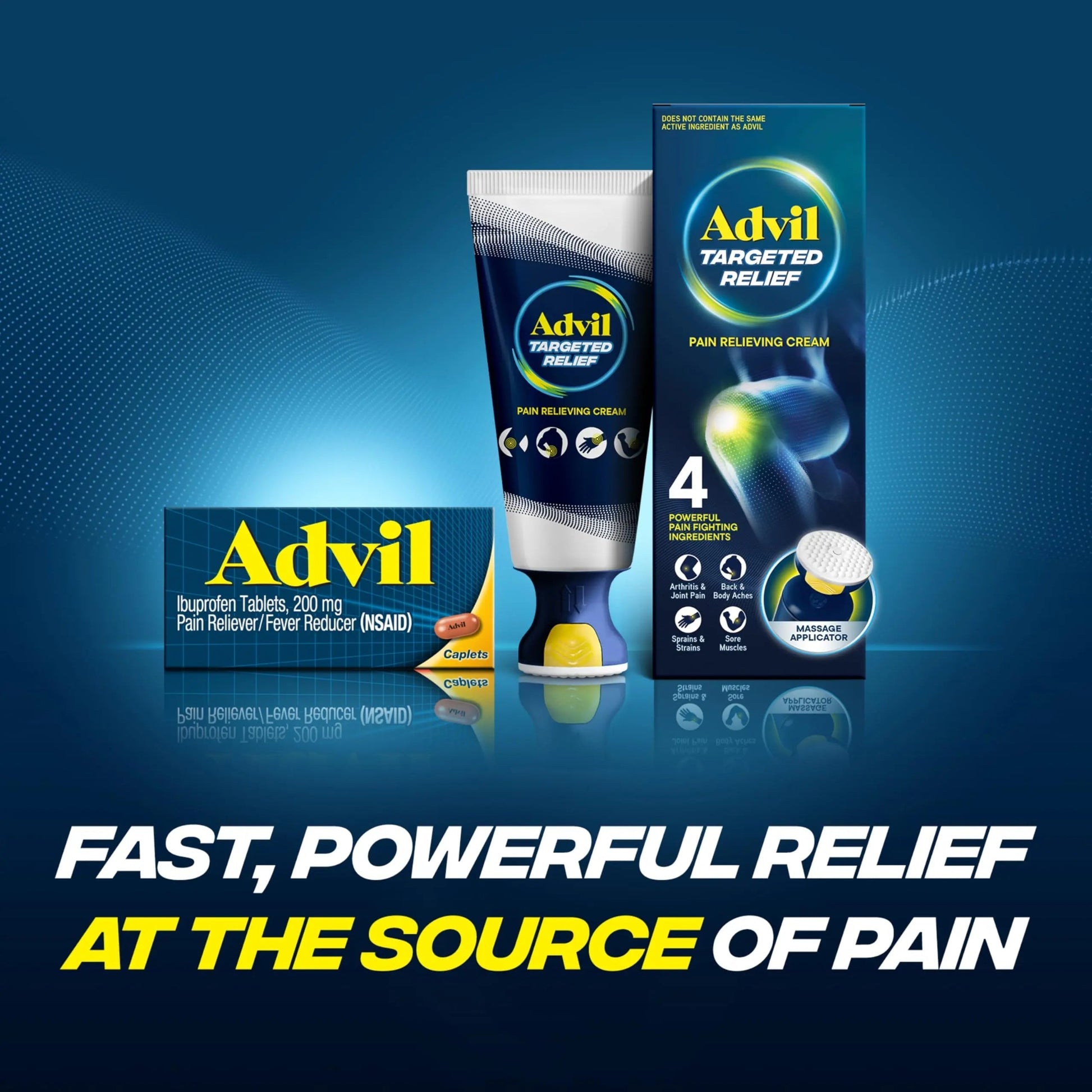 Advil Pain Reliever and Fever Reducer, Pain Relief Medicine with Ibuprofen 200mg for Headache, Backache, Menstrual Pain and Joint Pain Relief - 100 Coated Caplets Advil uk supplements