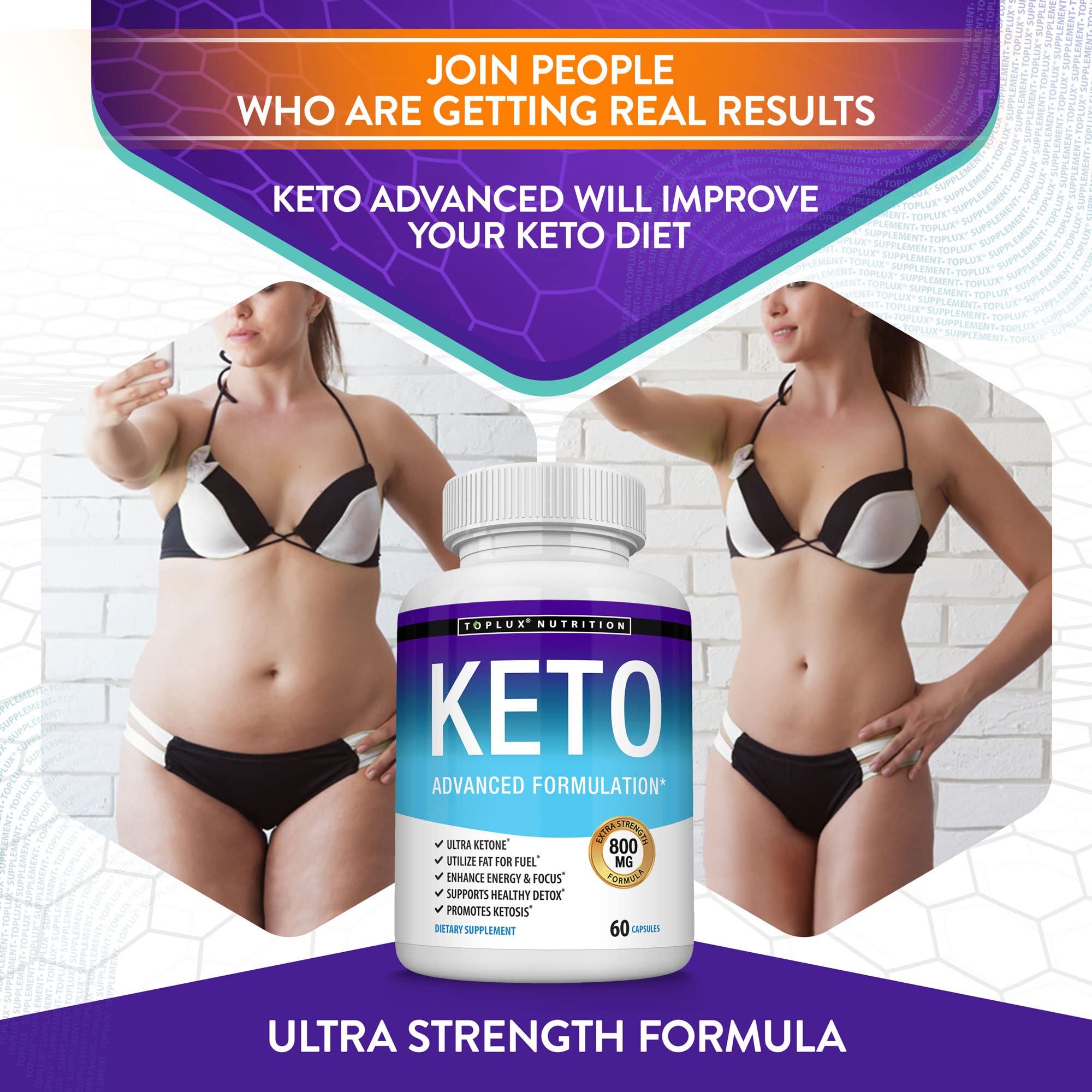Toplux Keto Pills Ketosis Diet - Natural Ketosis Using Ketone & Ketogenic Diet, Support Toplux uk supplements