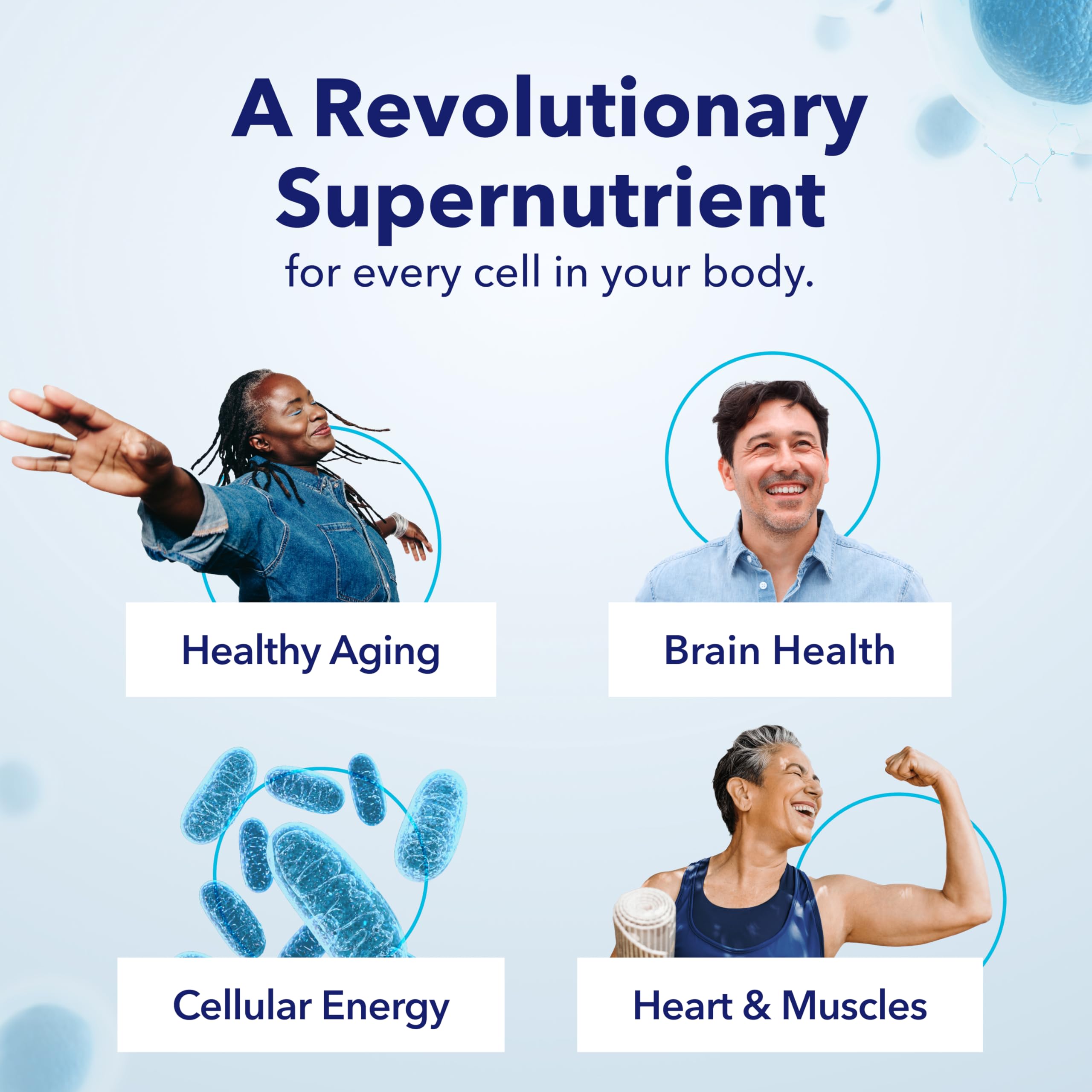TRU NIAGEN Patented NAD Supplement for Brain Function, Anti Aging & Cell Regeneration, 300mg Niagen, 30 Servings | Supports Cellular Energy, Muscle | Nicotinamide Riboside (NR) Take 1 Daily | 2 Bottle TRU NIAGEN uk supplements
