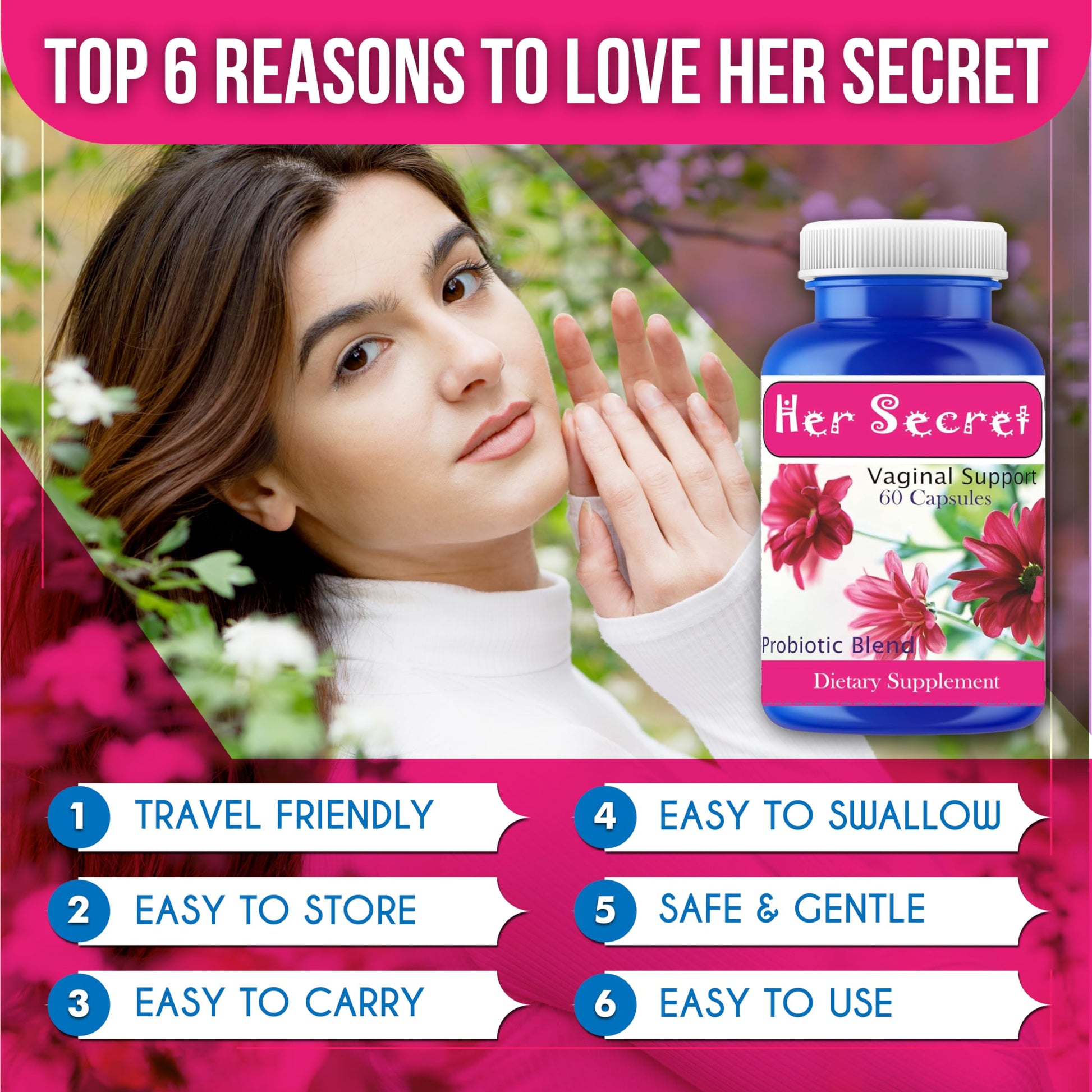 Embarrassed with Femenine Odor? Worried about Female Urinary Odor? Try Femenine Odor Supplement 60 Pills Celebrity LifeStyle Product uk supplements