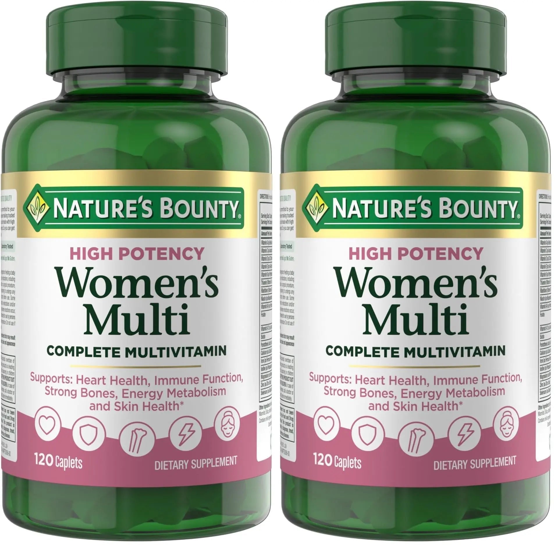 Nature's Bounty High Potency Women’s Complete Multivitamin, Daily Vitamin with Vitamin C, Supports Heart Health & Immune Function Nature's Bounty uk supplements