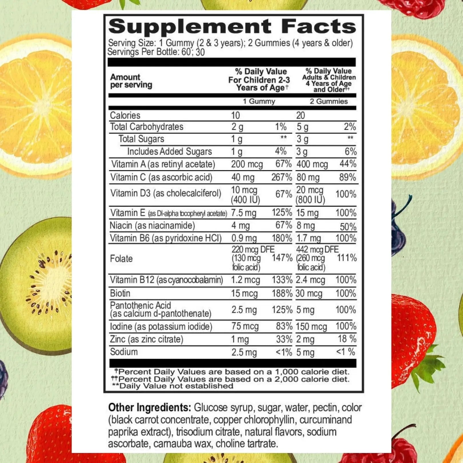 Go Healthy Kids Multivitamin Gummies, Immune Support, Kids Vitamin Gummies, Kosher Kid Vitamin, Halal Go Healthy Natural uk supplements