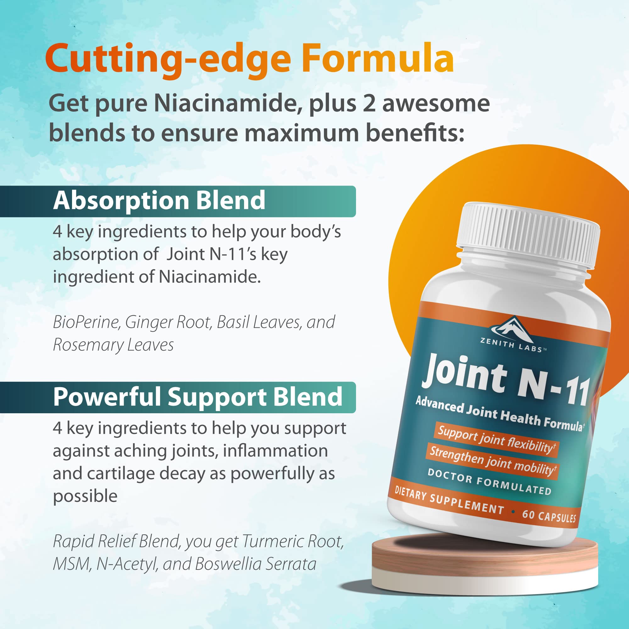 Zenith Labs Joint N-11 Joint Health Supplement Zenith Labs uk supplements