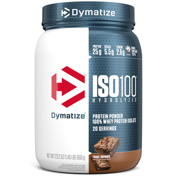 Dymatize ISO100 Hydrolyzed Protein Powder, 100% Whey Isolate Protein, 25g of Protein Dymatize uk supplements