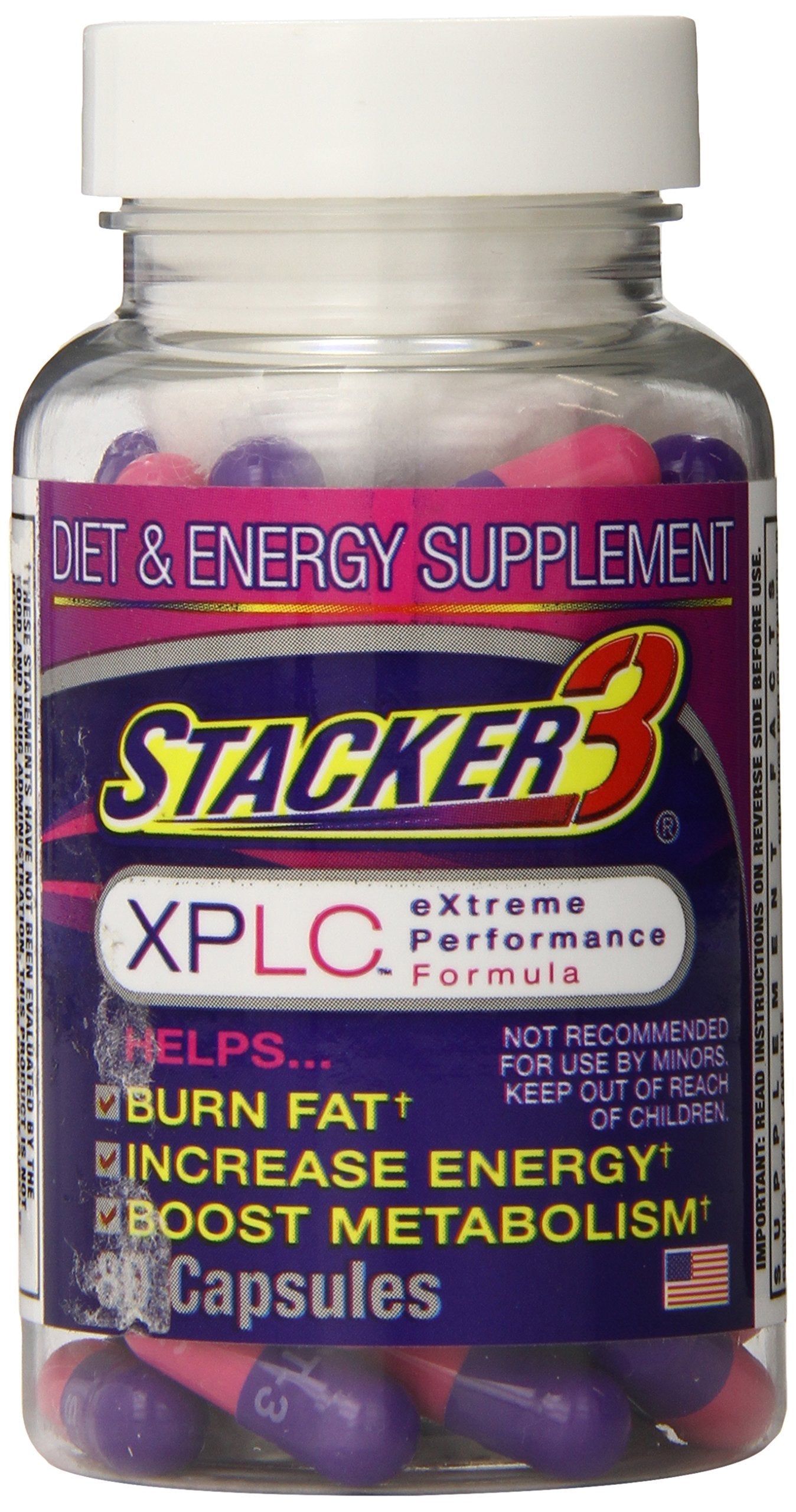 Original Stacker 3 XPLC Extreme Performance Formula, 80 Capsules STACKER 2 uk supplements
