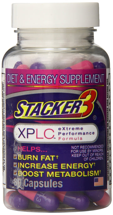 Original Stacker 3 XPLC Extreme Performance Formula, 80 Capsules STACKER 2 uk supplements