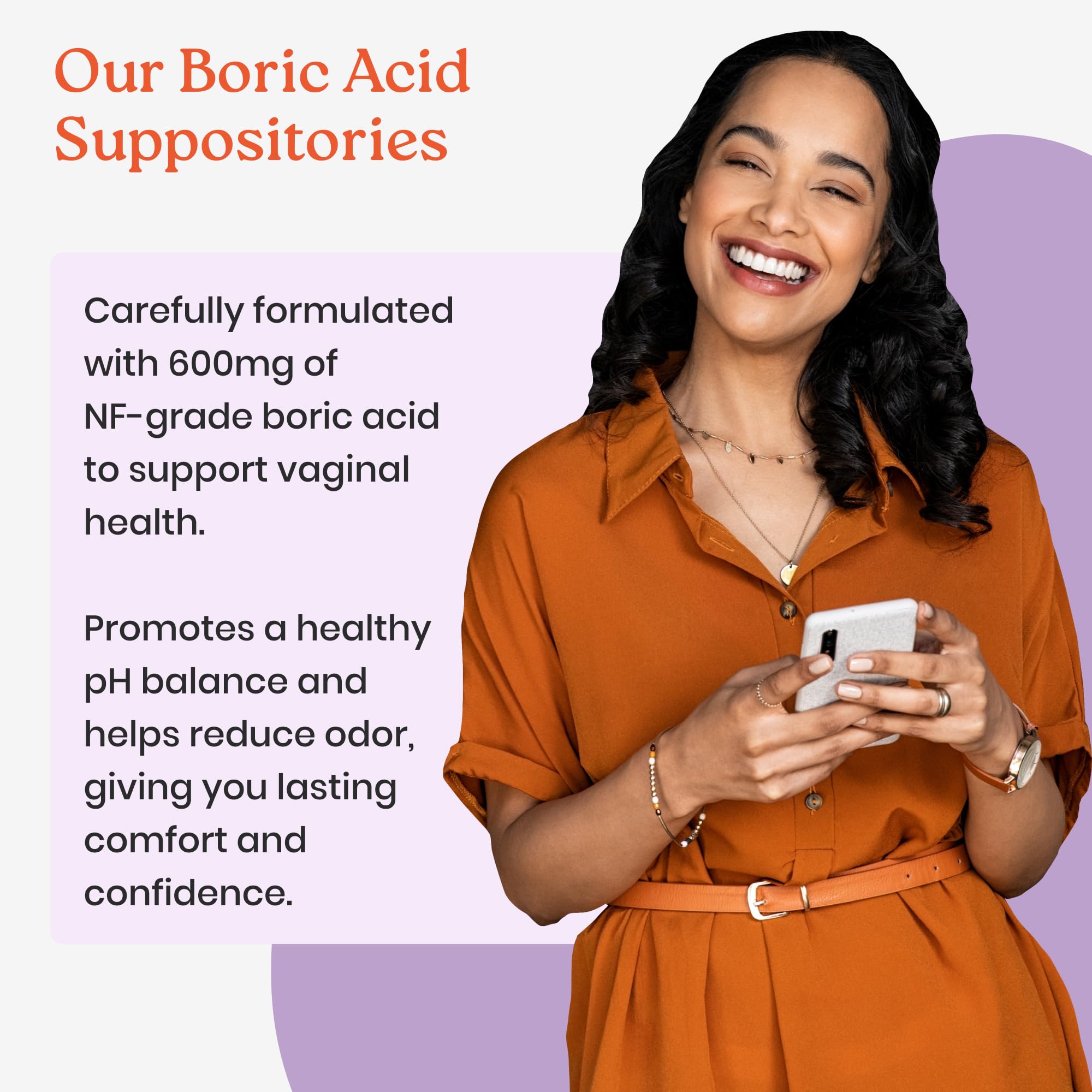 NewLife Naturals - Medical Grade Boric Acid Vaginal Suppositories - 600mg - 100% Pure Womens pH Balance Pills - Yeast Infection, BV - 60 Capsules: Made in USA NewLife Naturals uk supplements