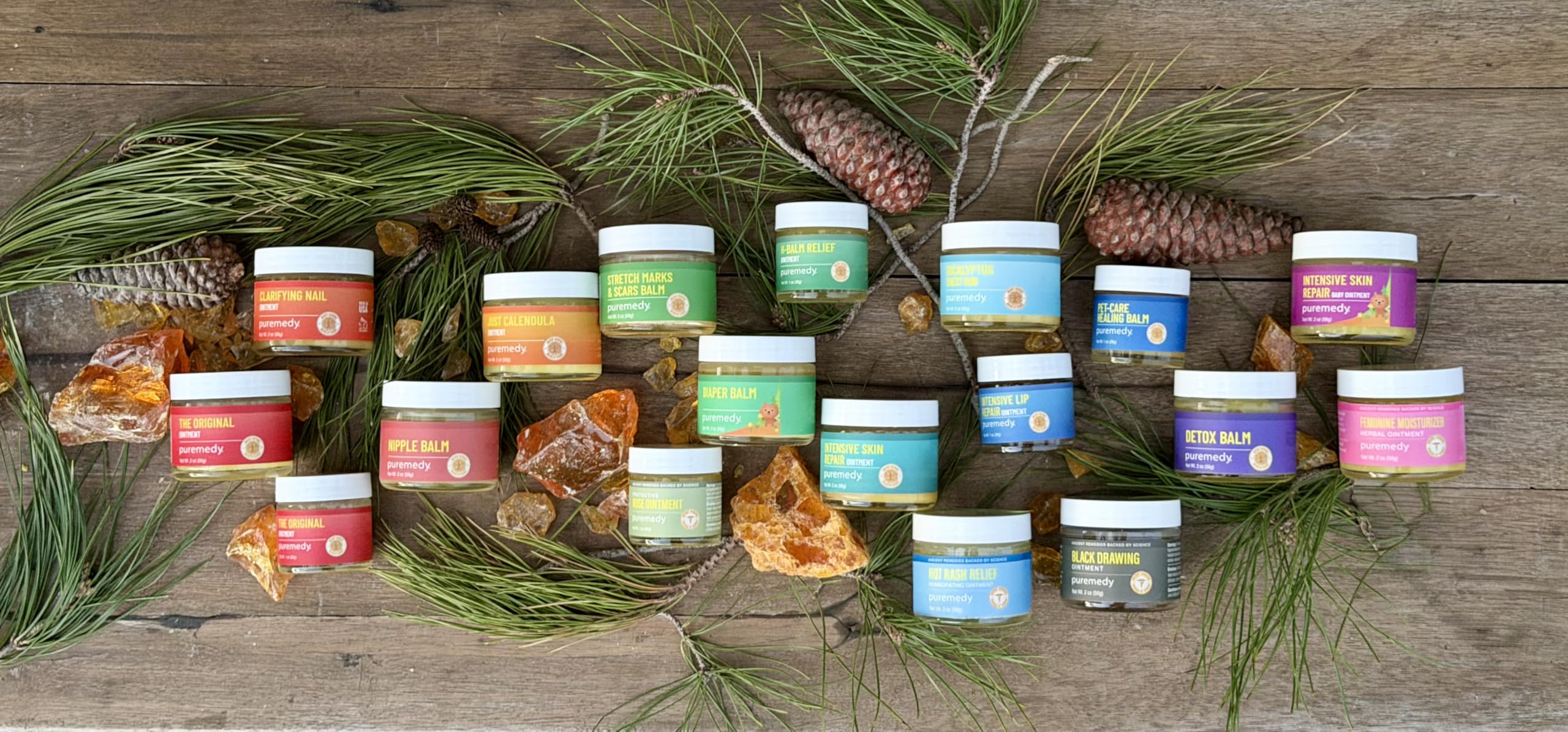 Puremedy - H-Relief Balm - All-Natural Salve for Bottom Lumps and Fissures, with Only Certified Organic or Wild Harvested Ingredients, 1 oz Puremedy uk supplements
