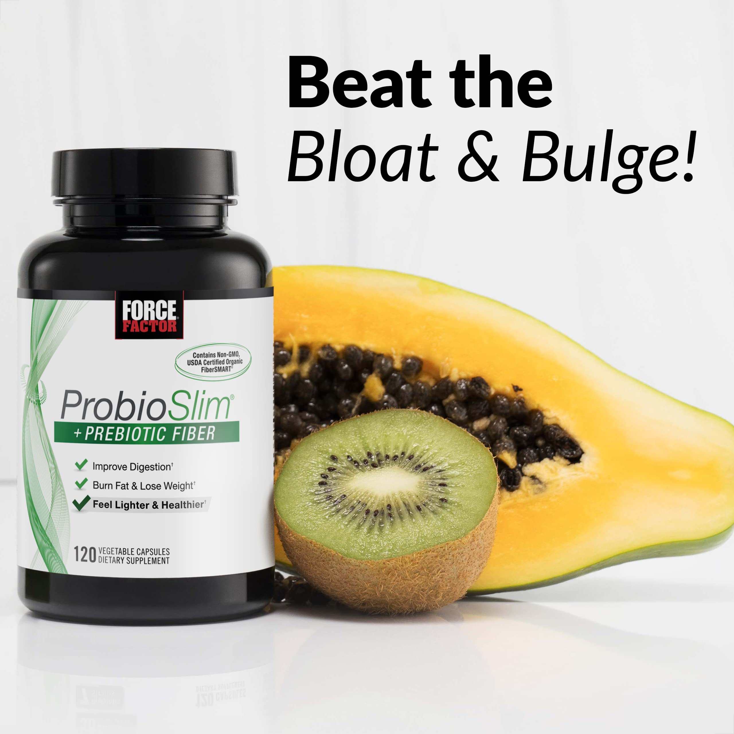 Force Factor ProbioSlim + Prebiotic Fiber Weight Loss Supplement for Women and Men Force Factor uk supplements