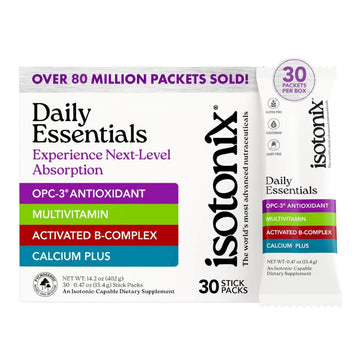 Isotonix® Daily Essentials Multivitamin Powder Packets – 4-in-1 Formula with Multivitamin, Activated B-Complex, Calcium Plus Isotonix uk supplements