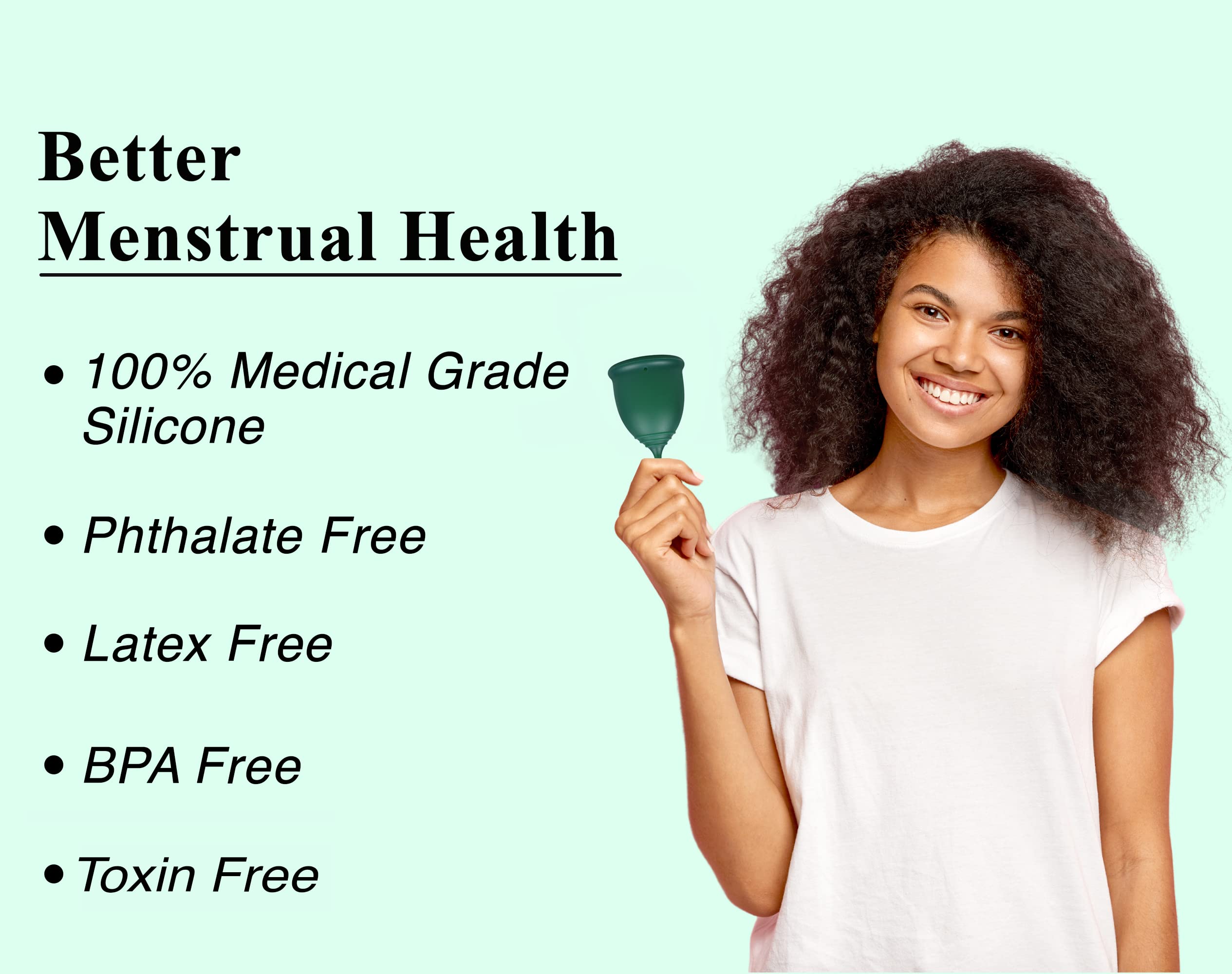 SHORDY Reusable Menstrual Cup (Small & Large) Set of 2 with Box, 100% Soft Silicone, Copa Menstruelle SHORDY uk supplements