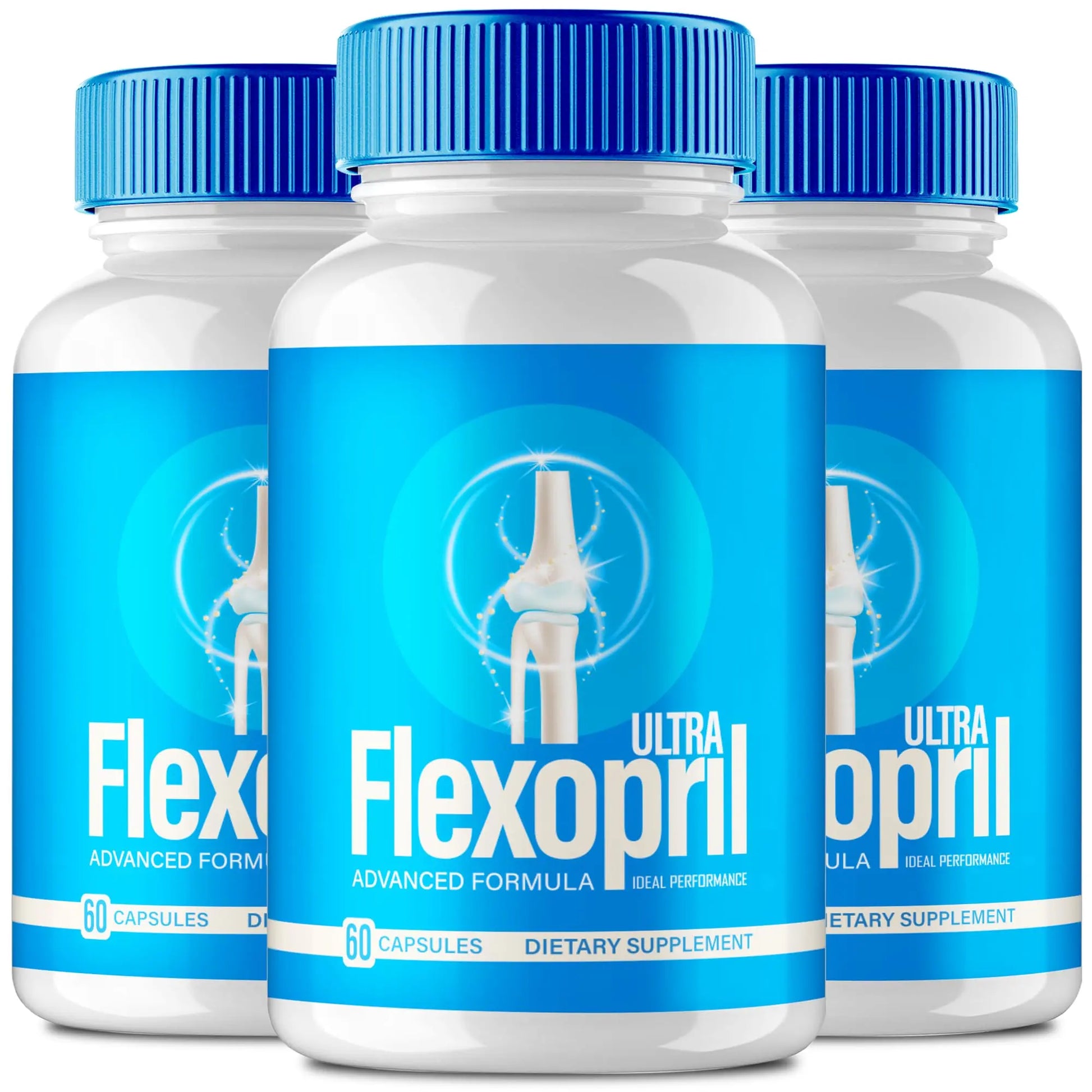 Flexopril Ultra Joint Support Capsules, Official Flexopril Supplement Pills, All-Natural Formula to Fortify Bones and Bolster Flexibility - Maximum Strength, FlexoprilUltra Pills Reviews (3 Pack) IDEAL PERFORMANCE uk supplements