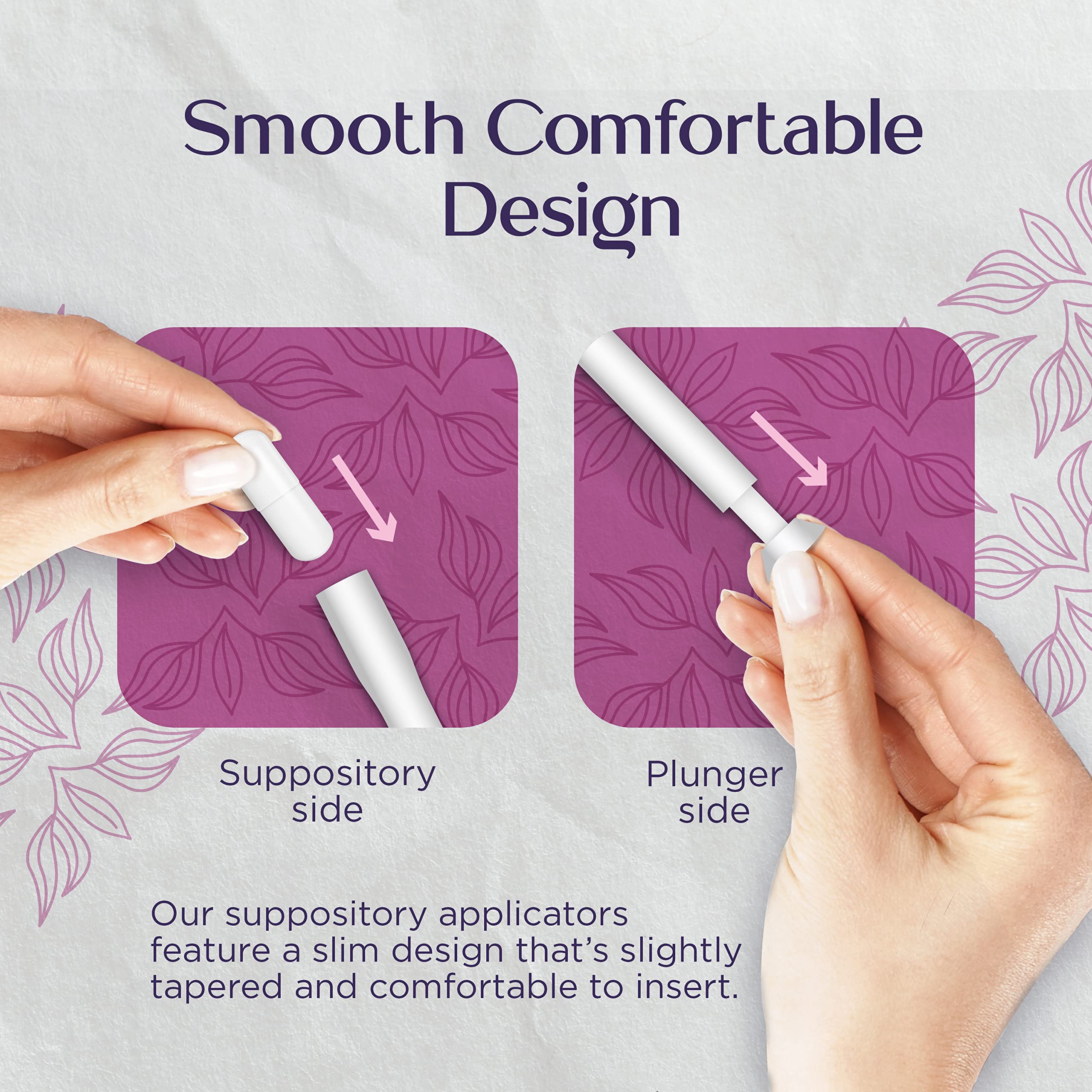 Queen Care - Disposable Suppository Applicator, Boric Acid Applicator, Feminine Care Suppository Applicator Queen Care uk supplements