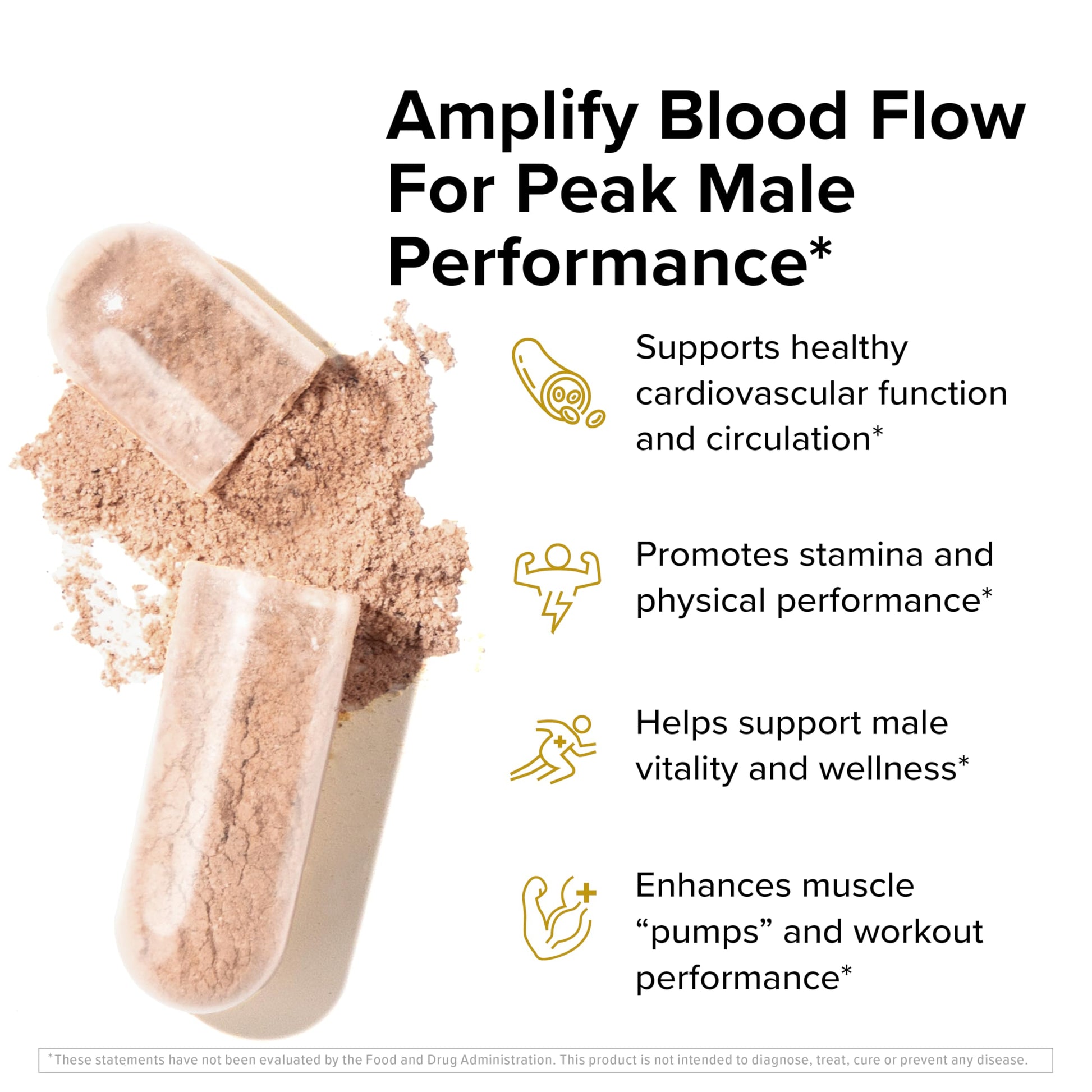 InnoSupps Nitro Wood Magnum – Nitric Oxide Booster for Men – Supports Blood Flow, Circulation & Male Performance – Stamina, Endurance & Size Support – 60 Veg Capsules InnoSupps uk supplements