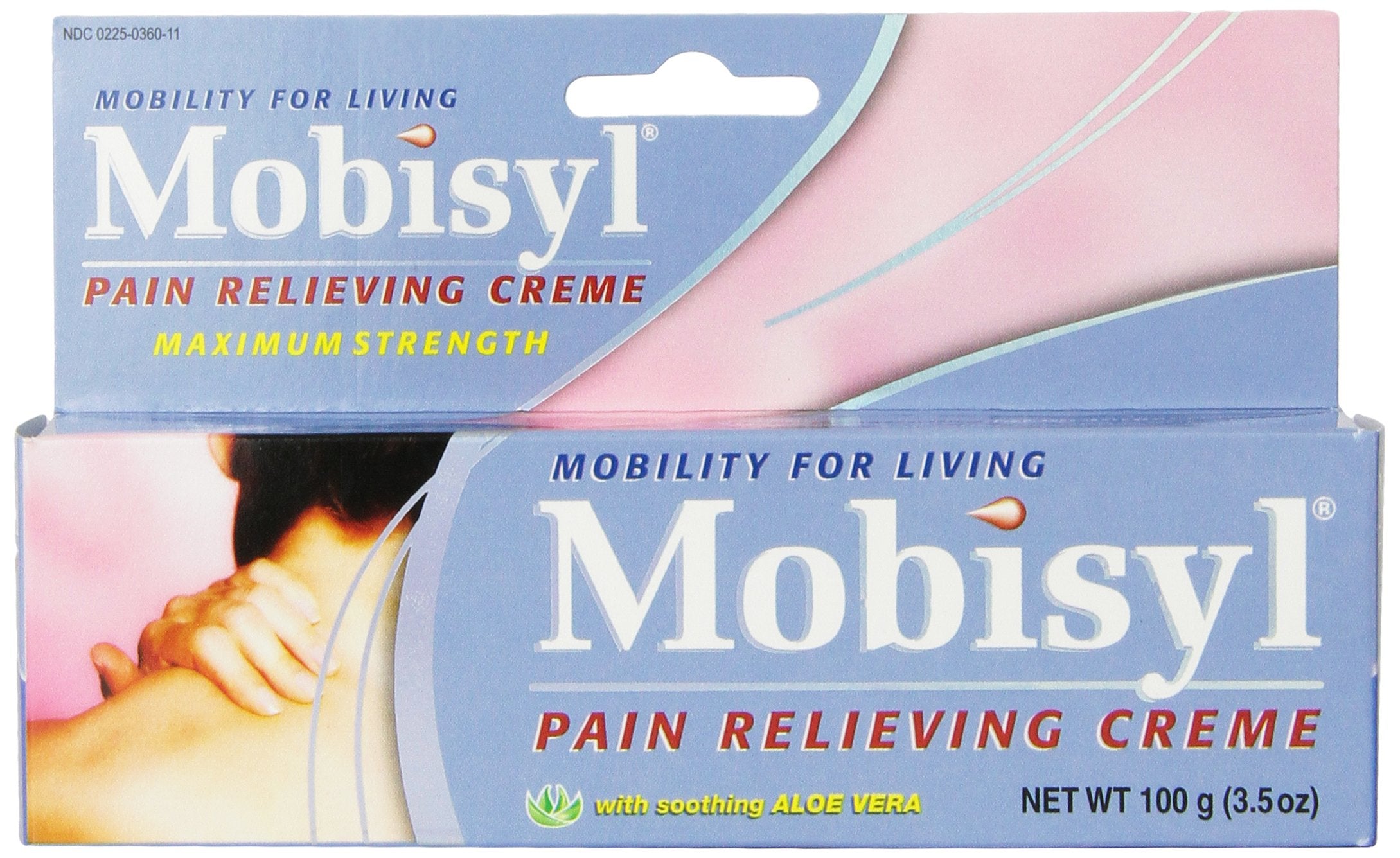 Mobisyl Pain Relieving Creme with Soothing Aloe Vera, 3.5-Ounce Tube Mobisyl uk supplements