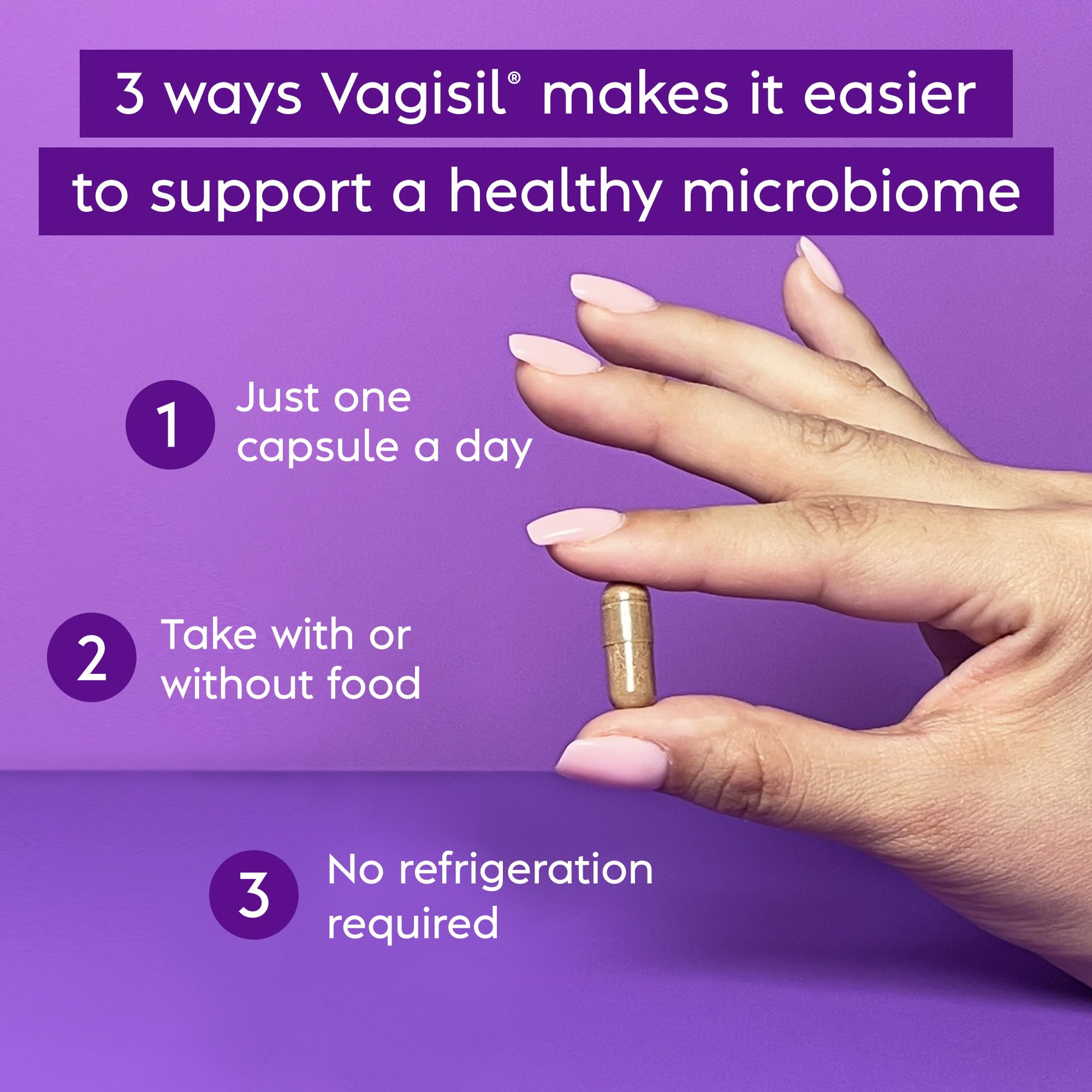Vagisil Yeast Defense Supplements, Helps Balance Yeast and Good Bacteria, Clinically-Proven Probiotics Vagisil uk supplements