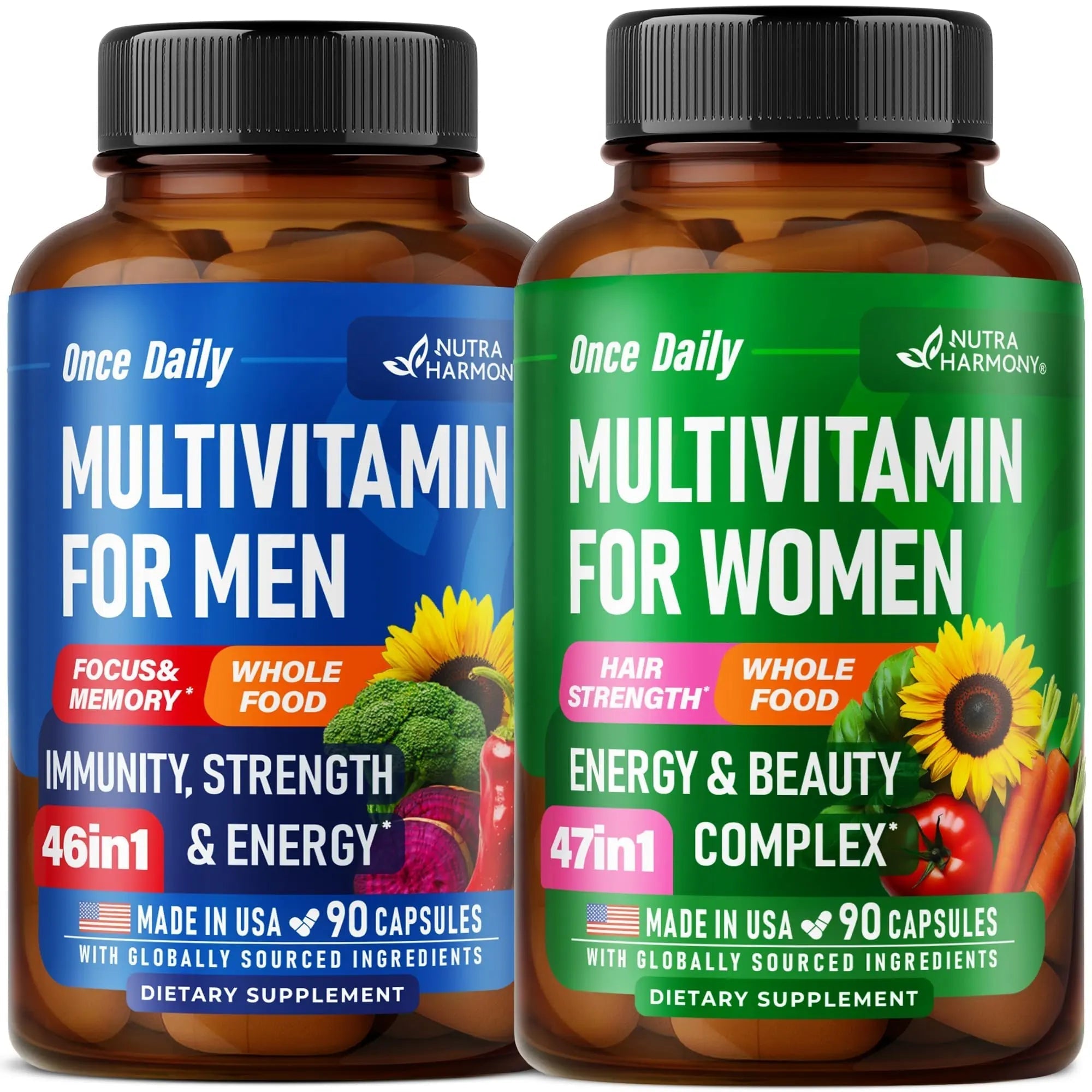 NUTRAHARMONY Multivitamins for Men & Women NUTRAHARMONY uk supplements