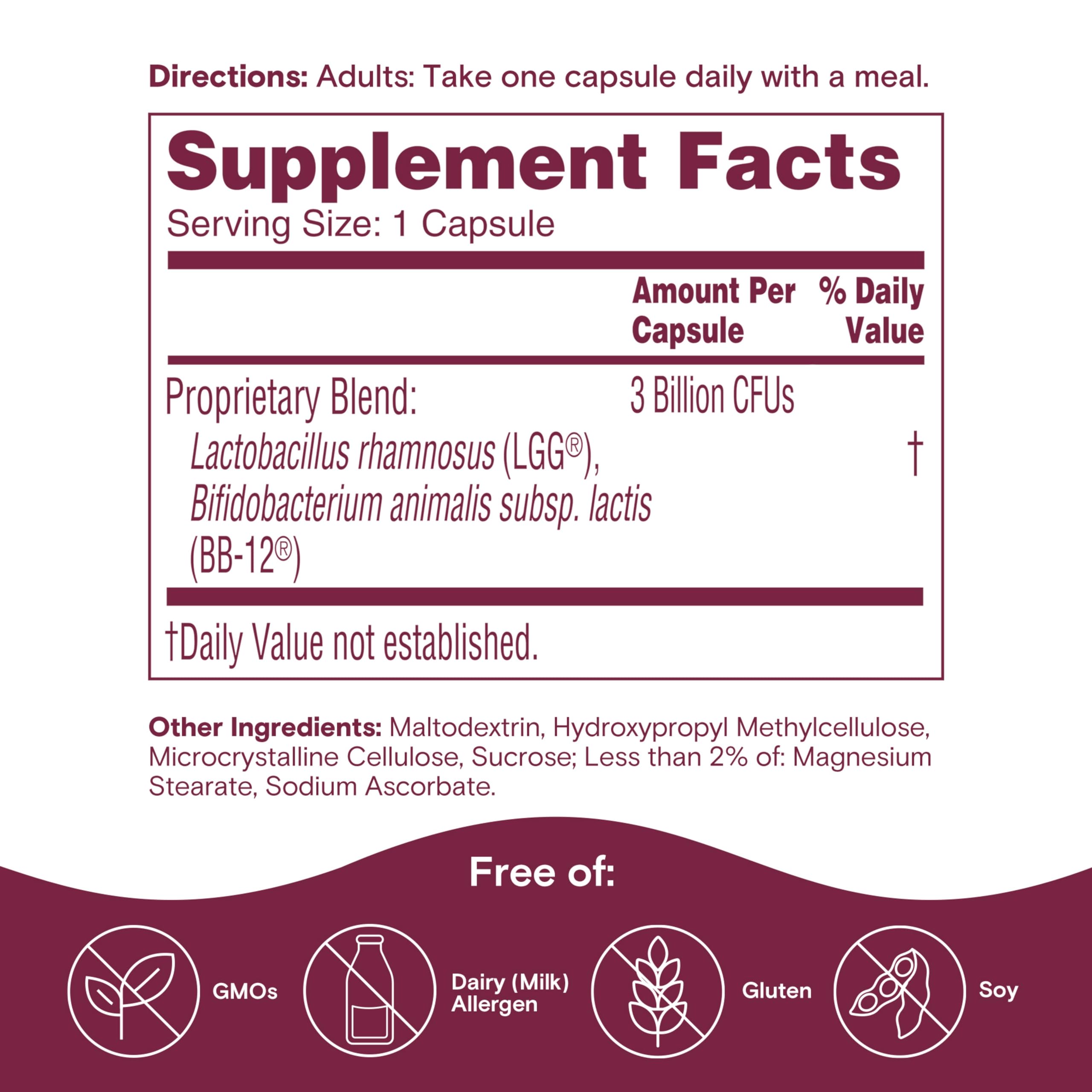 Phillips' Colon Health Daily Probiotic Capsules, 4-in-1 Symptom Defense to help defend against Occasional Gas, Bloating, Constipation, and Diarrhea, Daily Supplement, 60 Count Phillips' uk supplements