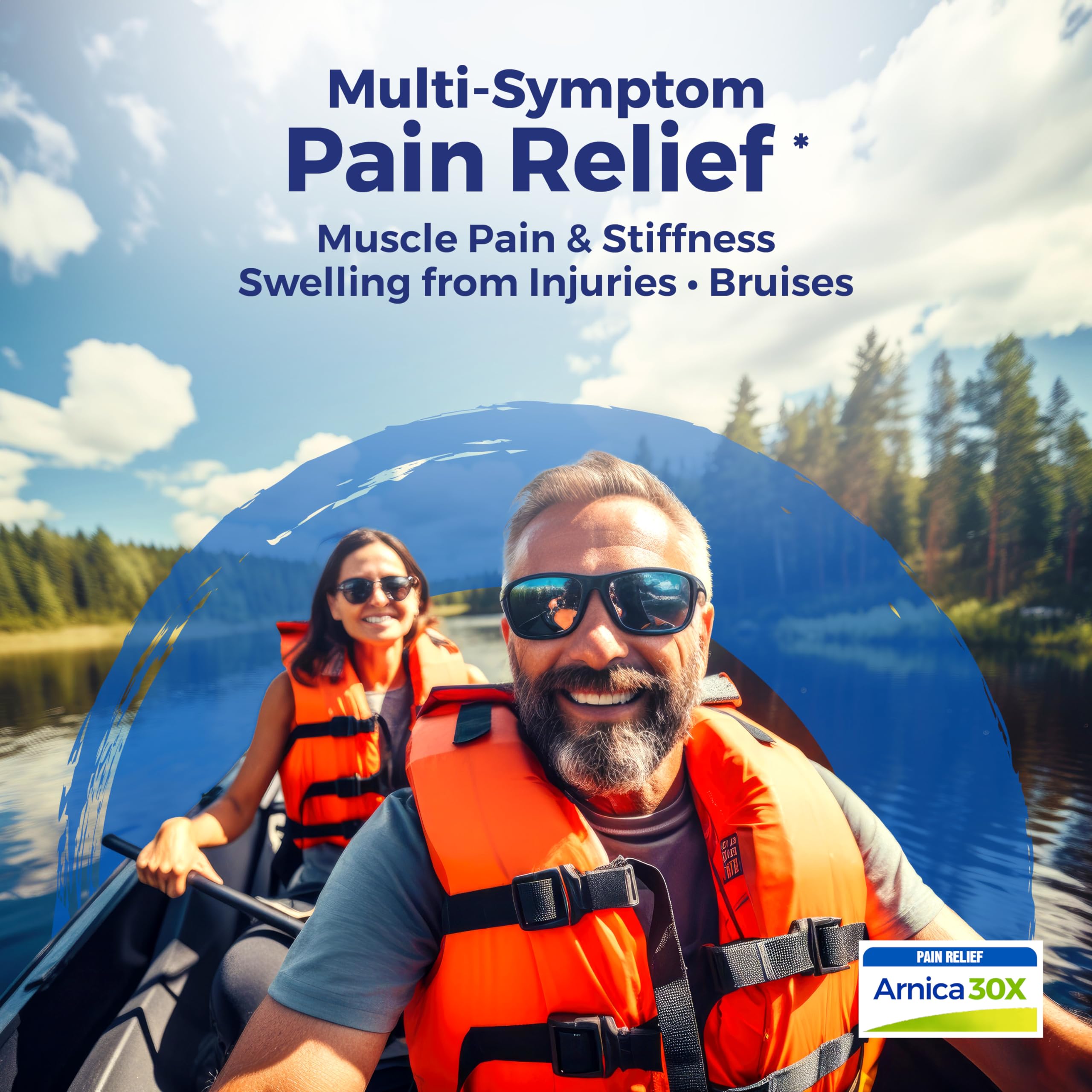 Boiron Arnica Montana 30X Homeopathic Medicine for Relief from Muscle Pain, Muscle Stiffness, Swelling from Injury, and Discoloration from Bruises - 3 Count (240 Pellets) Boiron uk supplements