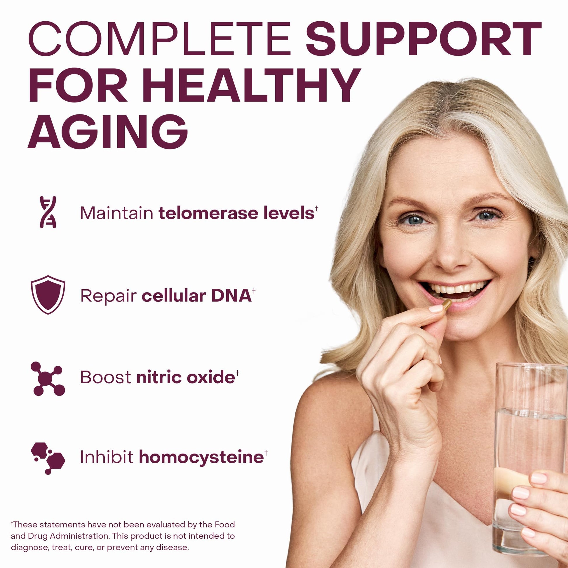 Healthycell Telomere Length Supplement - Anti-Aging Telomere Lengthening Supplements with Phytonutrients & Vitamins for Cellular Health - AC-11, Astragalus & Resveratrol - 30 Capsules Healthycell uk supplements