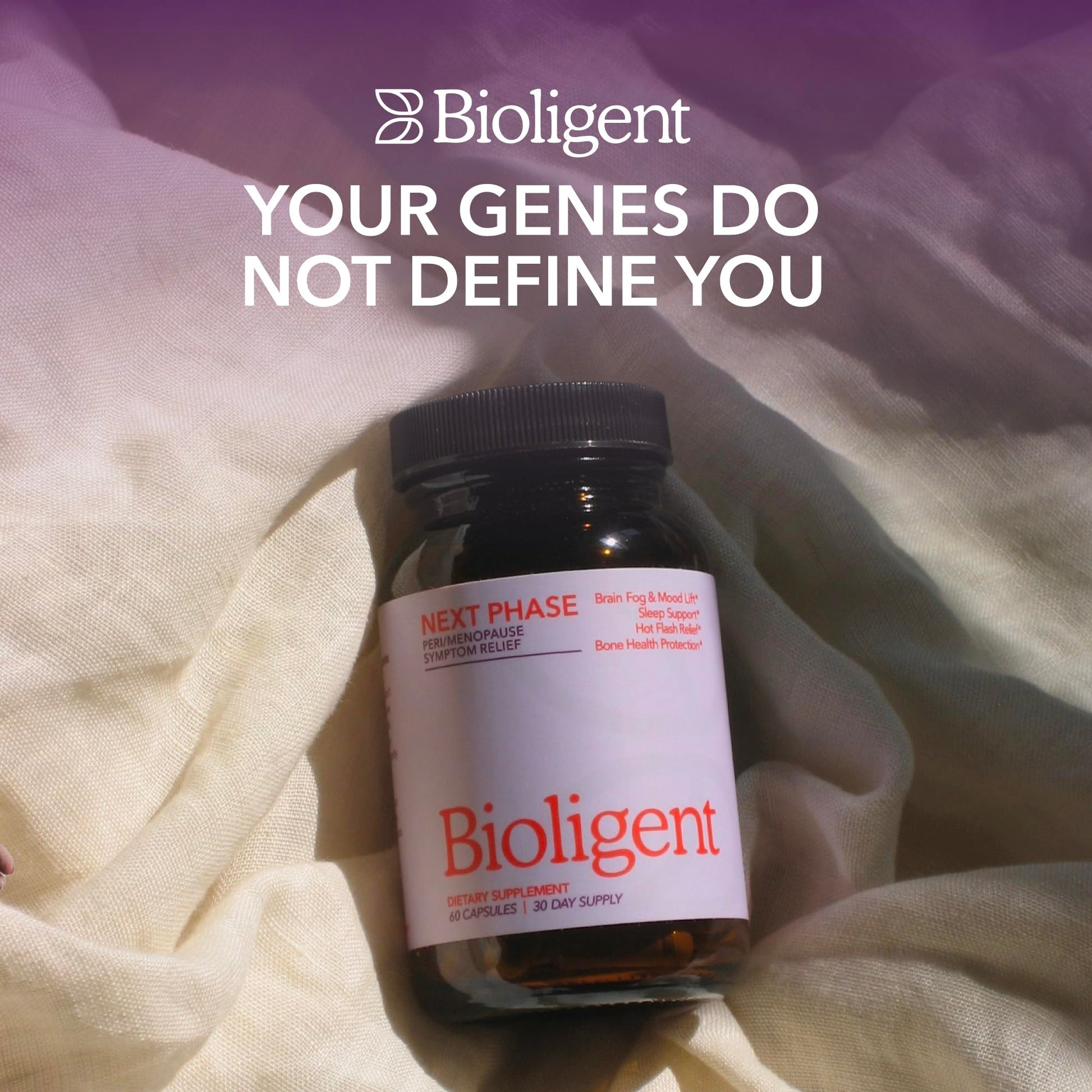 Bioligent Menopause Support Supplement for Women, Hot Flash, Sleep, Mood & Focus Support, Hormone-Free with Maca, Ginseng, Chamomile & Saffron, Non-GMO, 60 Capsules, 30 Day Supply BIOLIGENT uk supplements