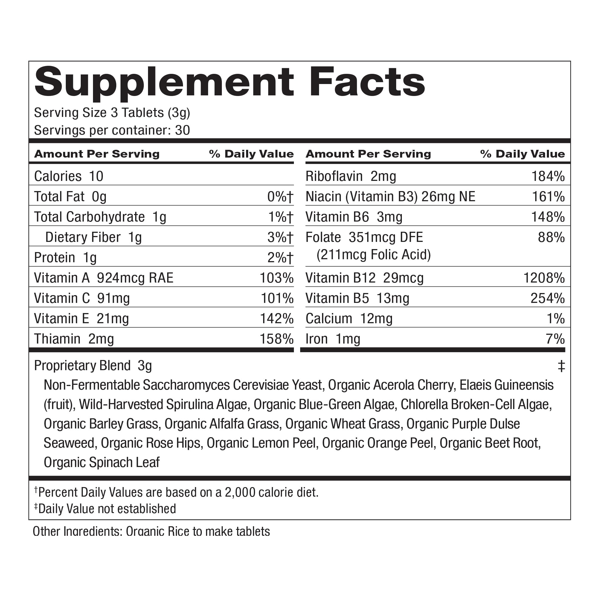 Dr. Schulze's Superfood 100 | Vitamin & Mineral Herbal Concentrate | Dietary Supplement Dr. Schulze's uk supplements