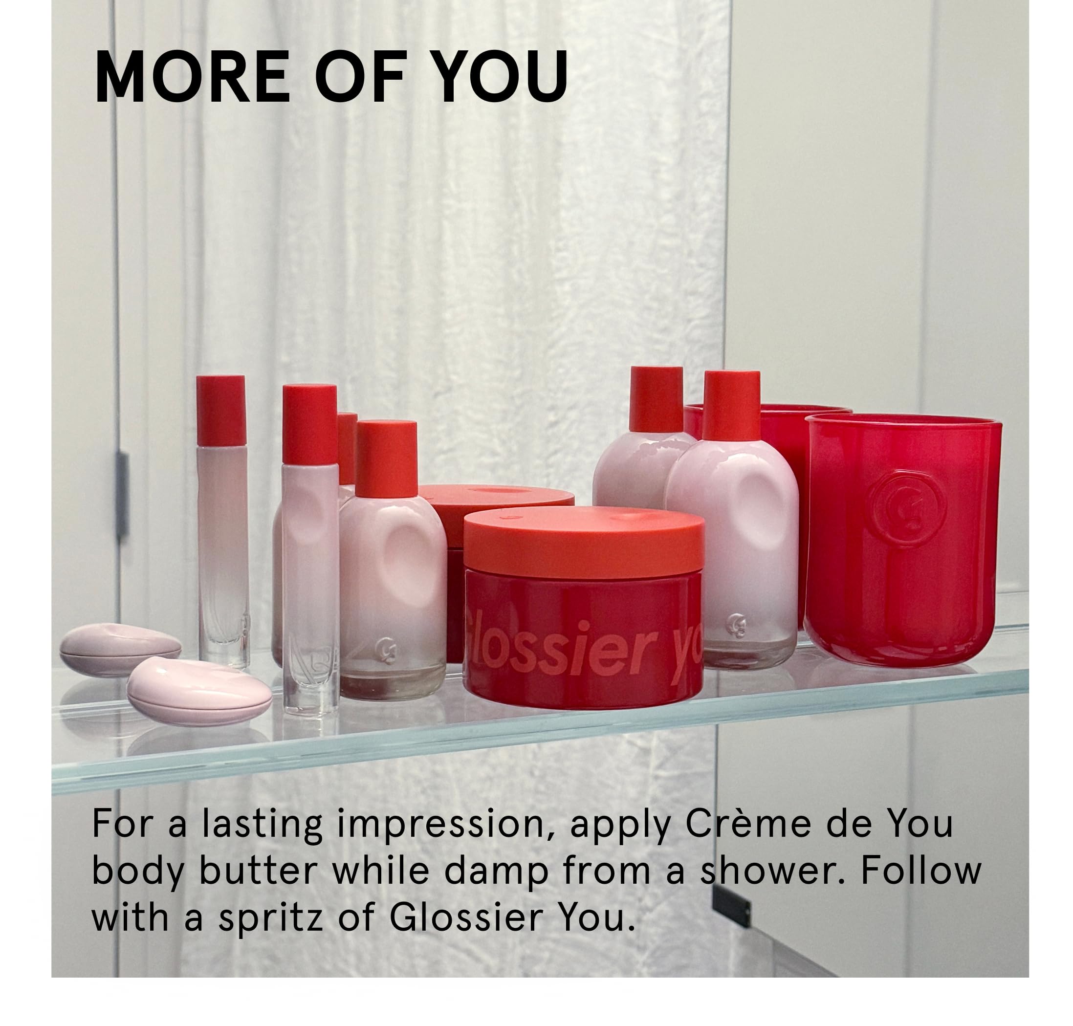 Glossier You Eau de Parfum - Unisex Fragrance for Men & Women, Skin-Scent Enhancer Smells Different on Everyone - Musky, Warm & Spicy Perfume with Pink Pepper, Iris & Ambrox Base Notes, 50ml Glossier uk supplements