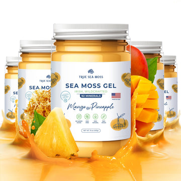 TrueSeaMoss Wildcrafted Irish Sea Moss Gel – Nutritious Organic Raw Seamoss Rich TrueSeaMoss uk supplements