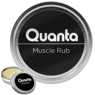 Quanta Muscle Rub - Coconut Oil, Vitamin E, Arnica, Ginger Root, Turmeric & Lavender – 1 oz Quanta uk supplements