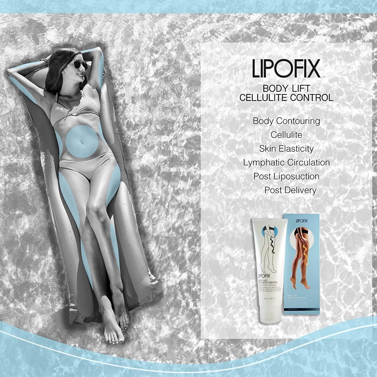 LIPOFIX Anti Cellulite Cream Luxurious Formula Body Contour Cream Effectively Tone LIPOFIX uk supplements