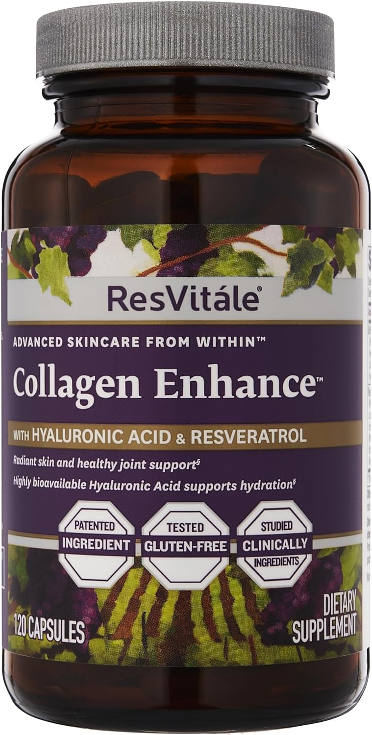 ResVitále Collagen Enhance - Beauty Supplement with Hyaluronic Acid ResVitále uk supplements