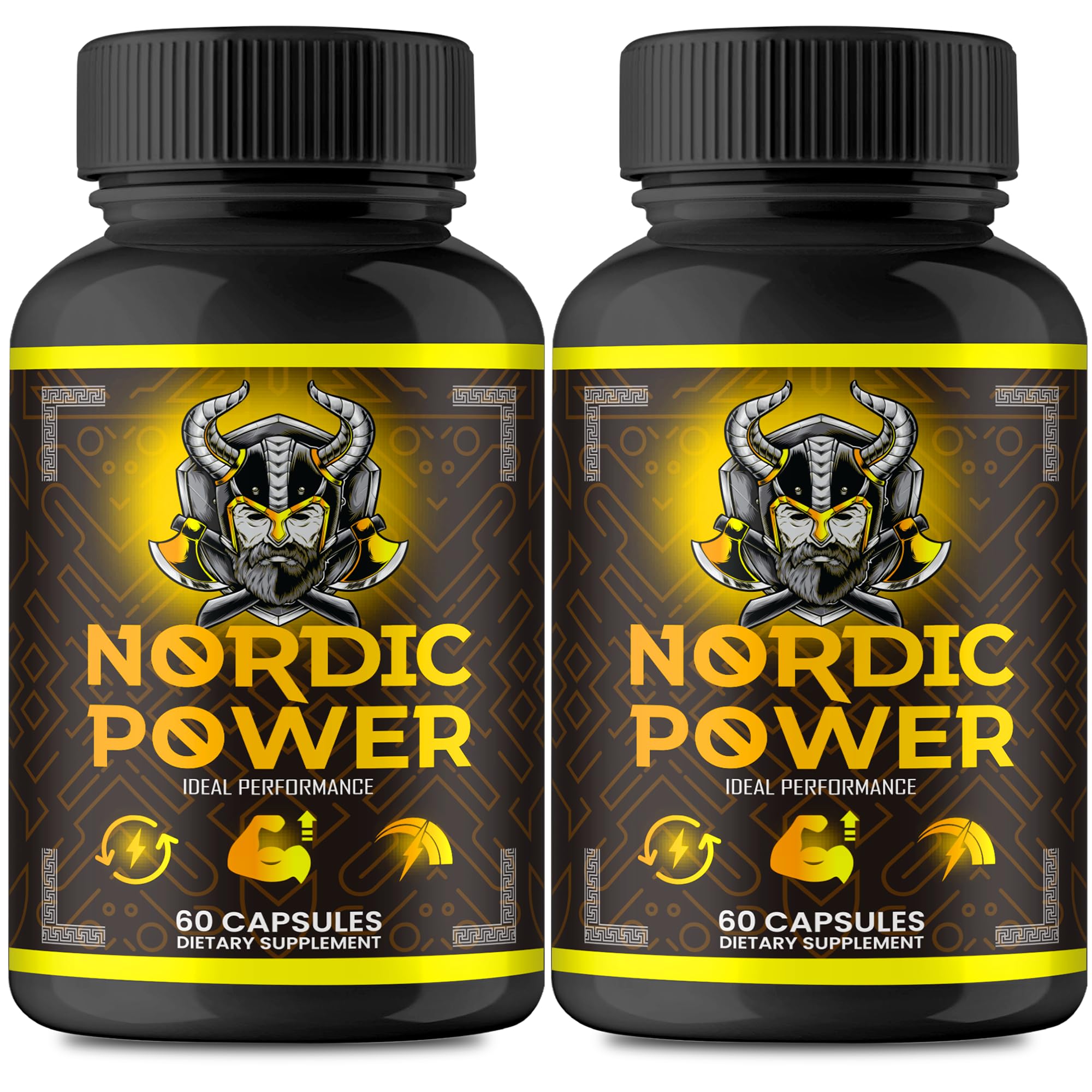 Nordic Power Pills, Official Nordic Power Capsules - Maximum Strength Energy, Stamina and Performance, Premium Formula to Support Overall Well-Being, Natural NordicPower Pastillas Review (2 Pack) IDEAL PERFORMANCE uk supplements
