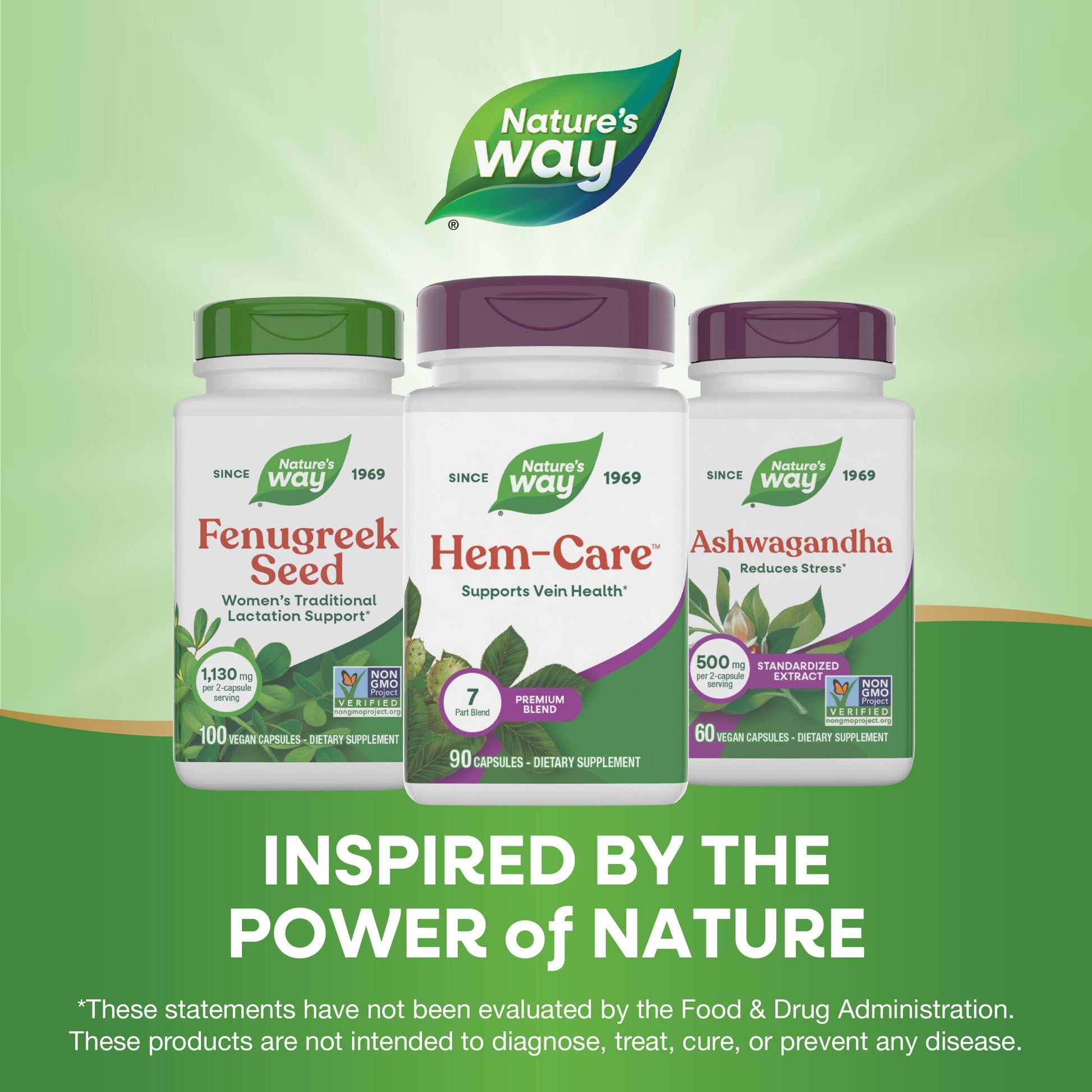 Nature's Way Premium Hem-Care, Unique Vein Health Blend*, 90 Capsules Nature's Way uk supplements