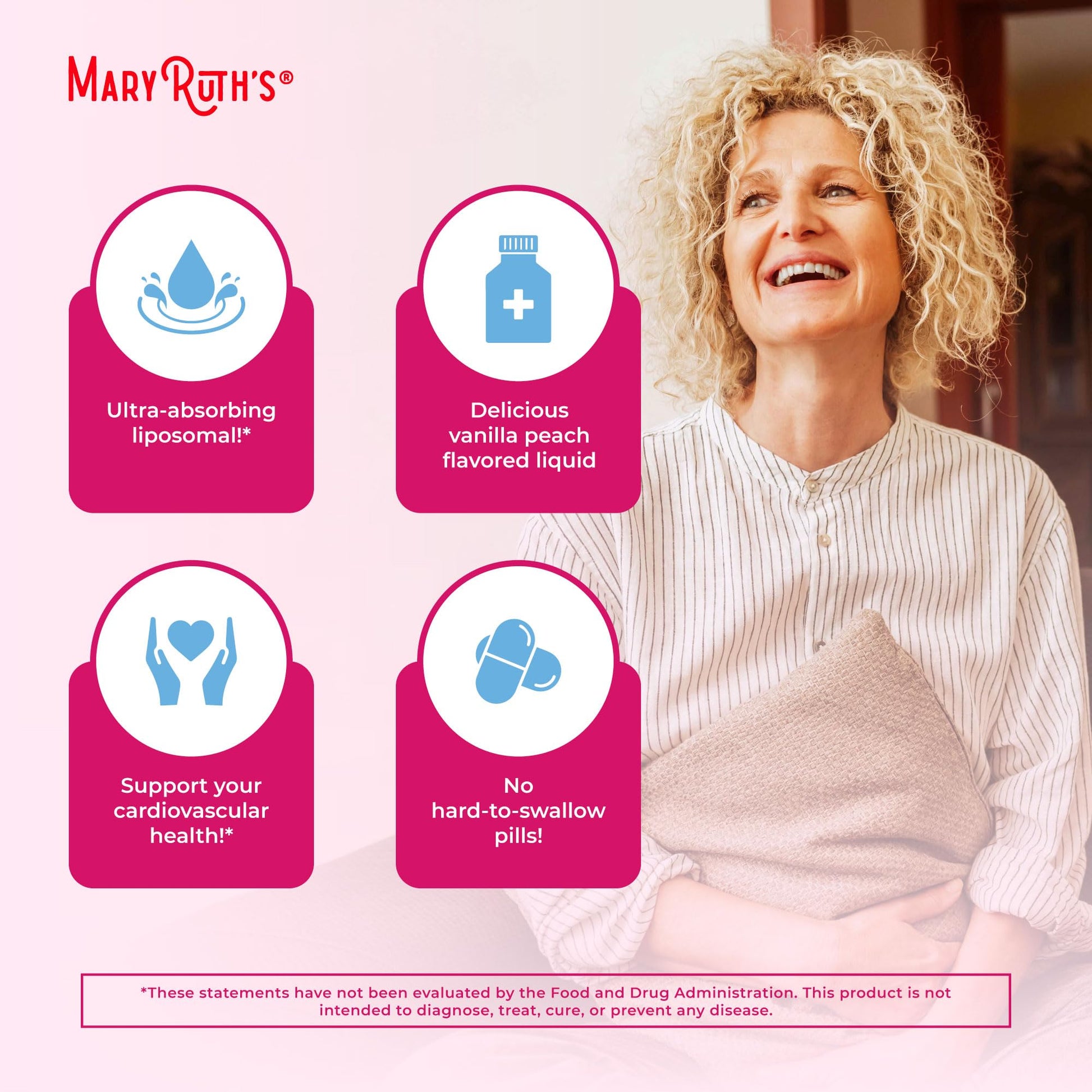 MaryRuth’s Multivitamin Liposomal for Women 40+ | Womens Multivitamin Liposomal | Immune Support Supplement | Menopause Supplement | Methylated Multivitamin | Vegan | Sugar Free | Non-GMO |15.22 Fl Oz MARYRUTH'S uk supplements