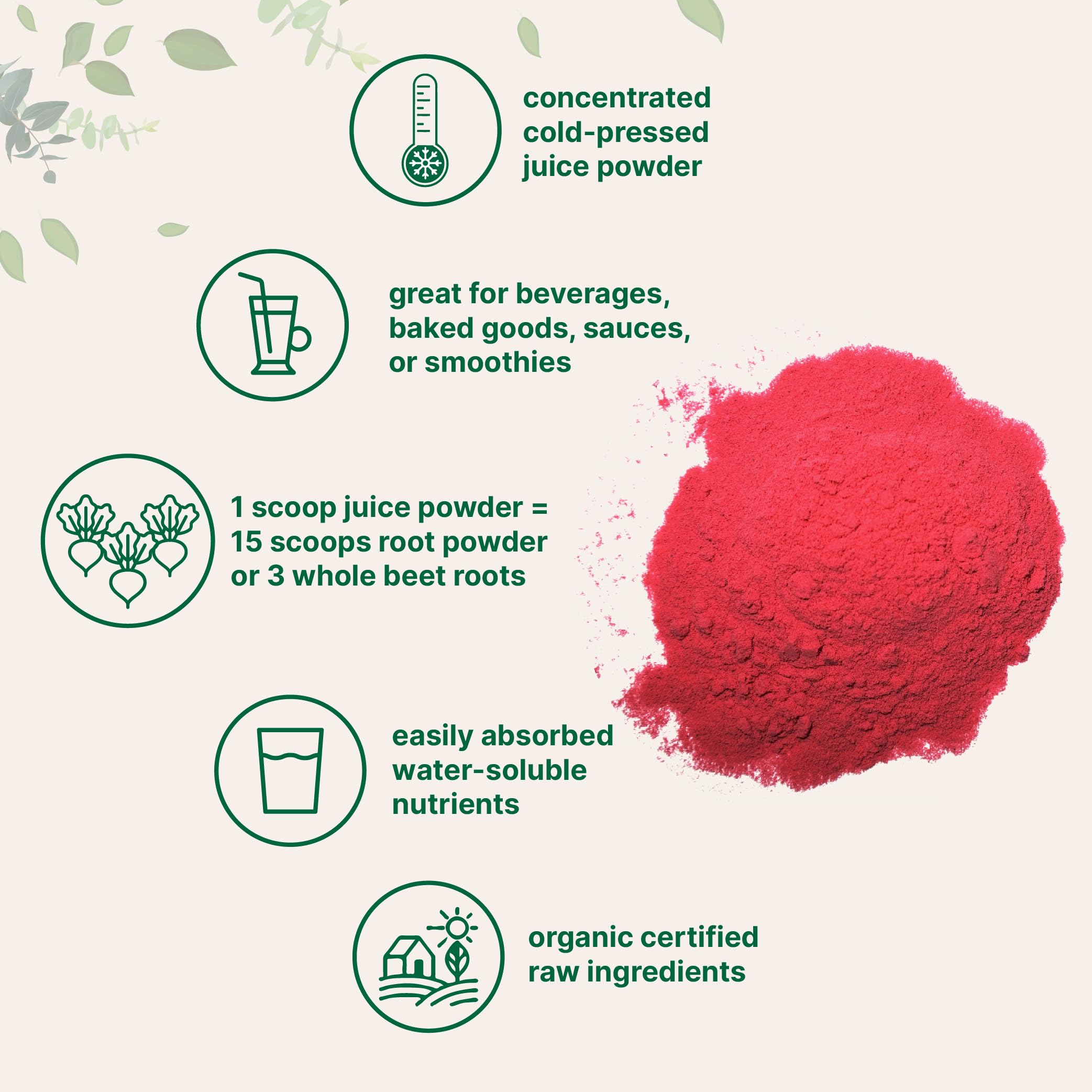 Micro Ingredients Organic Beet Root Powder, 1 Pound, Cold Pressed and Water Soluble Micro Ingredients uk supplements