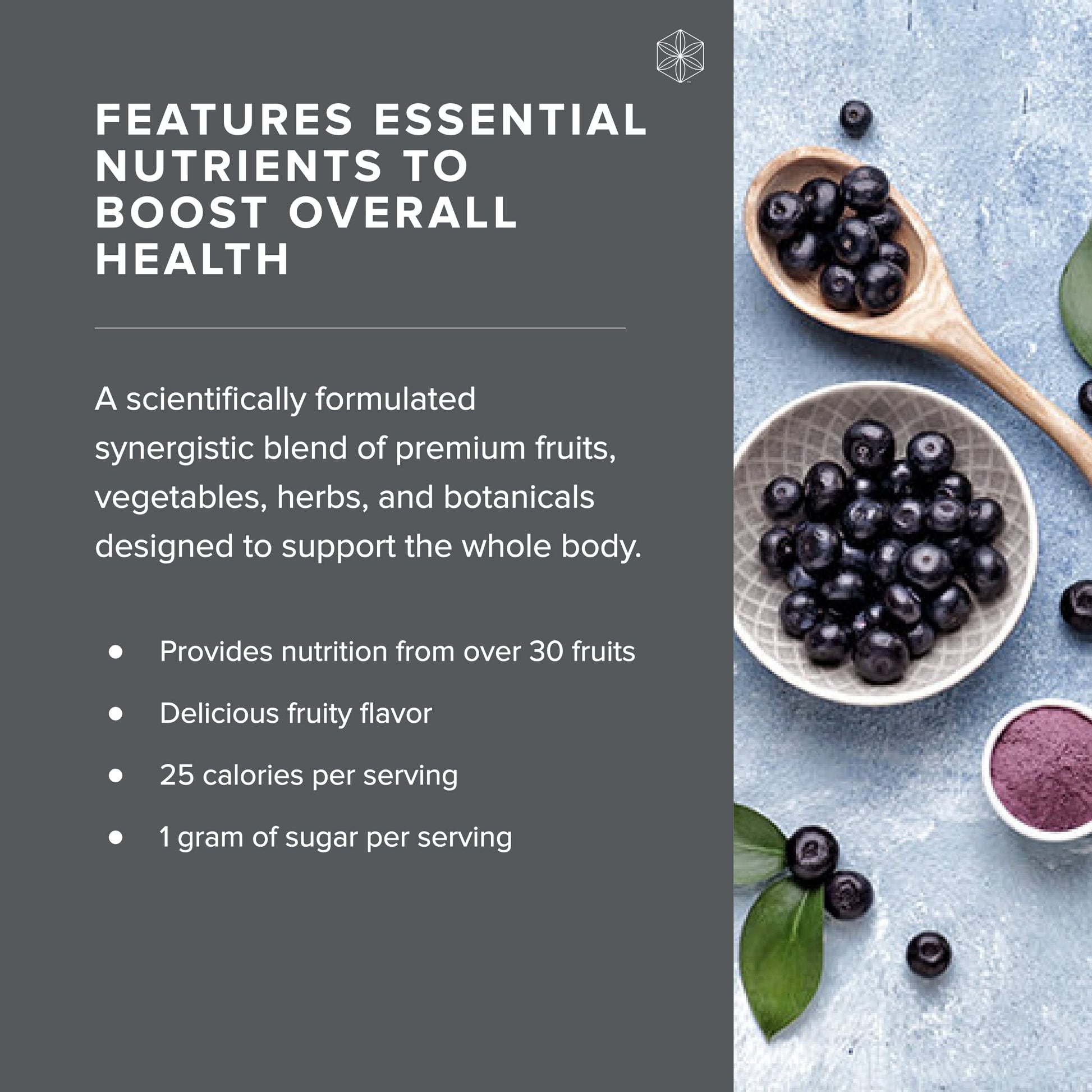 Isagenix Fruits - Phytonutrient & Superfruits Drink Mix - Health Support Supplement Isagenix uk supplements