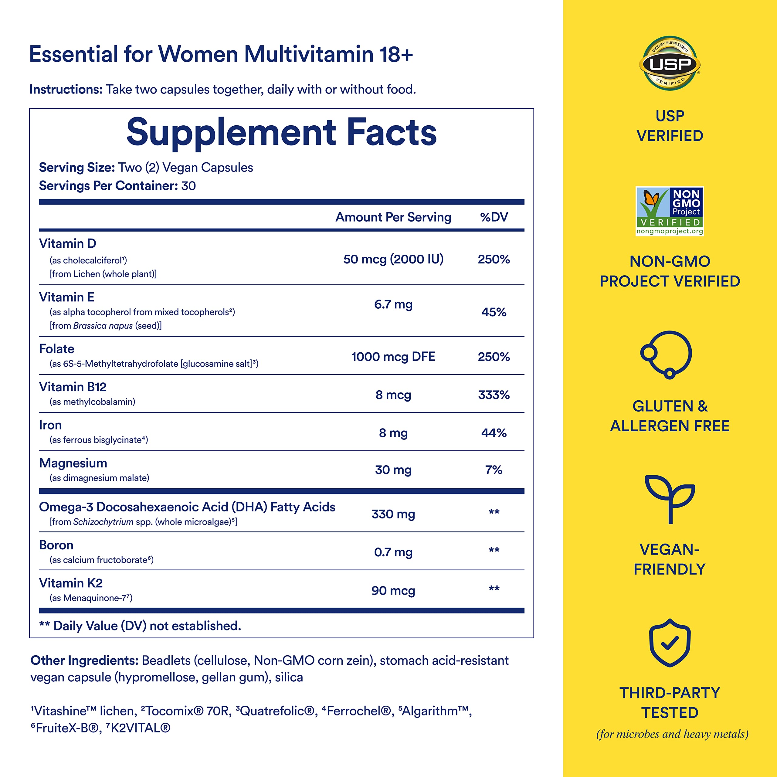 Ritual Multivitamin for Women 18+ & Daily Gut Health Support, 30 Days Supply Ritual uk supplements