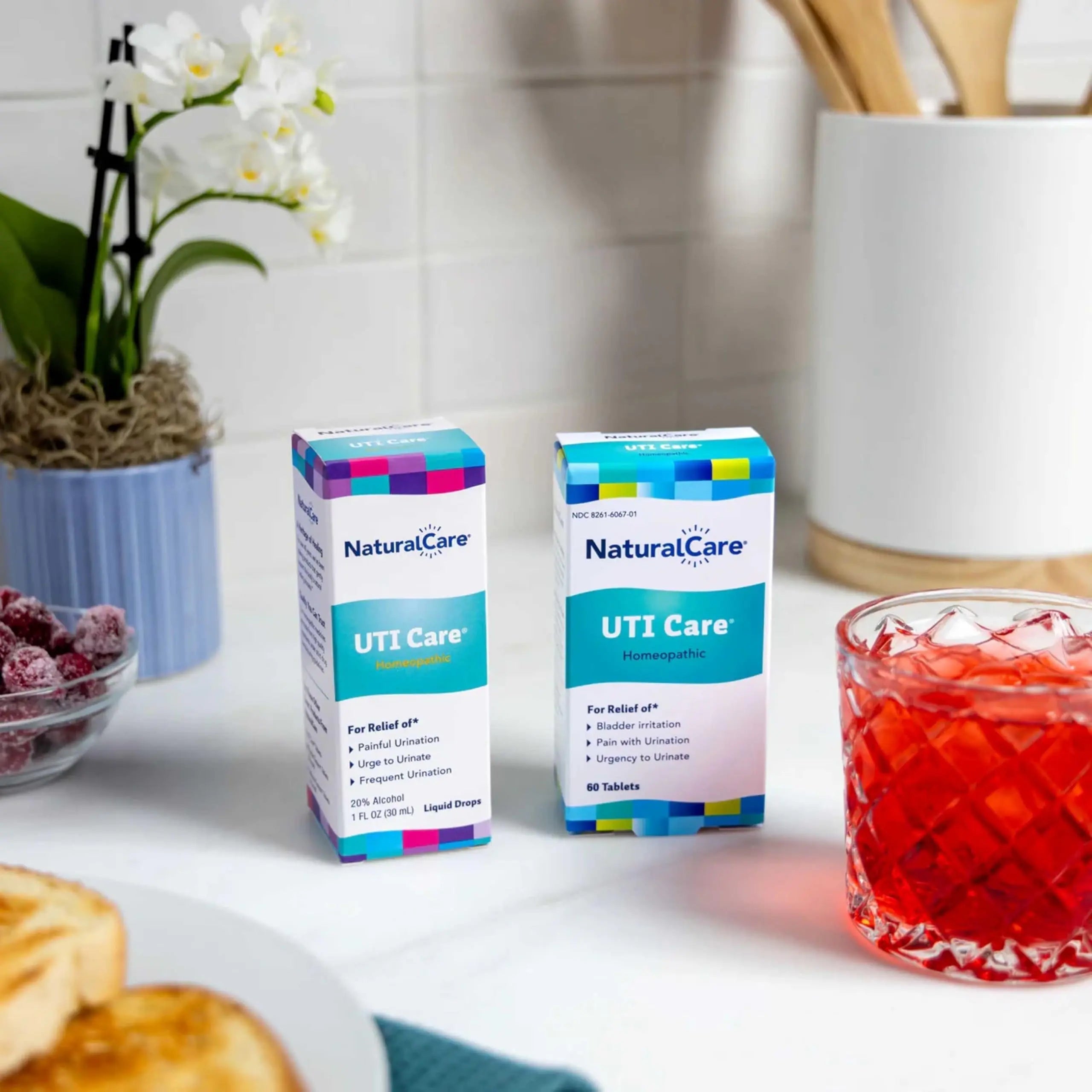 NaturalCare UTI Care Tablets - Fast-Acting Relief for Urinary Tract Infection, 60 Count NaturalCare uk supplements