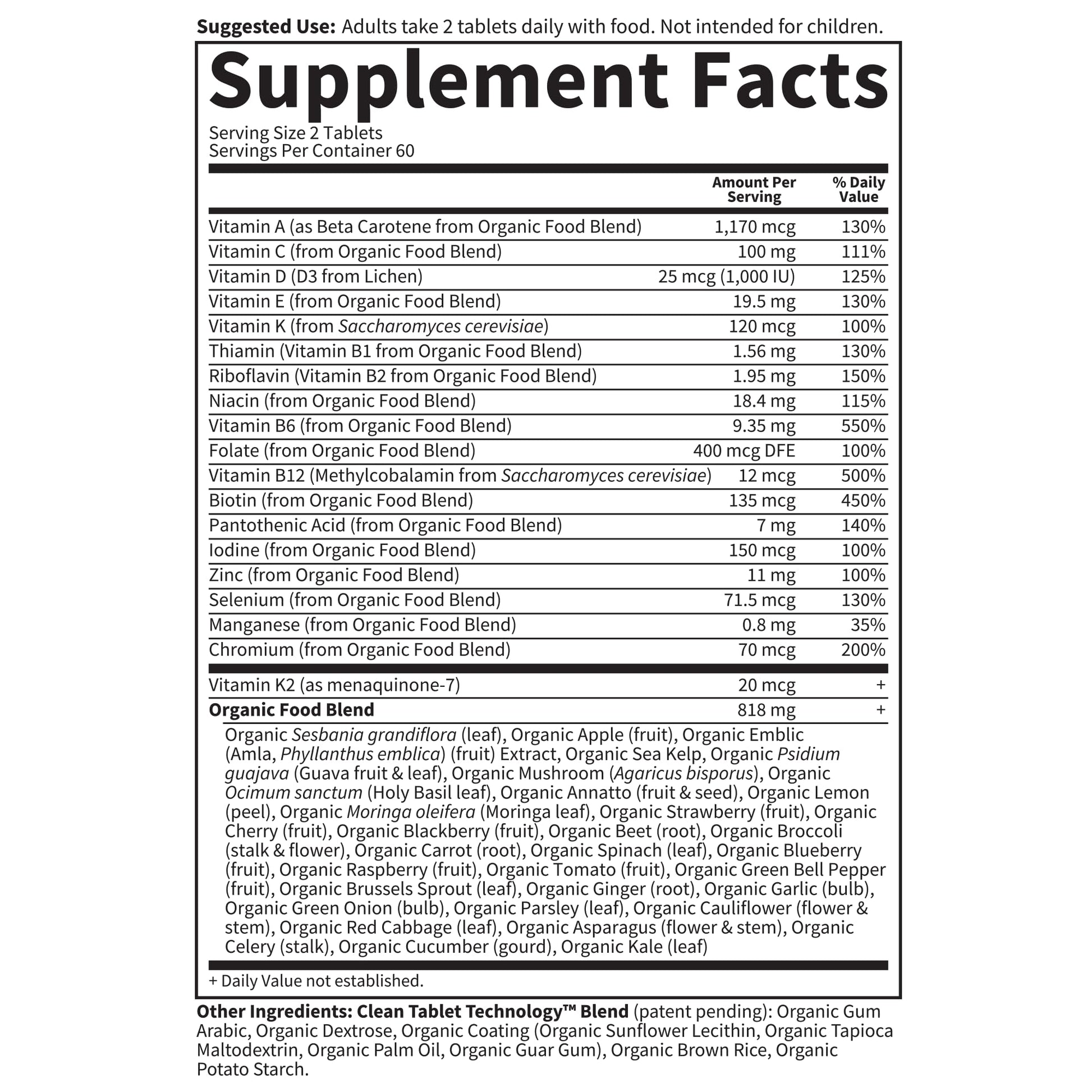 Garden of Life Organics Whole Food Multivitamin for Men, 120 Tablets, Vegan Mens Vitamins and Minerals for Health and Well-Being, Certified Organic Vegan Multi Garden of Life uk supplements