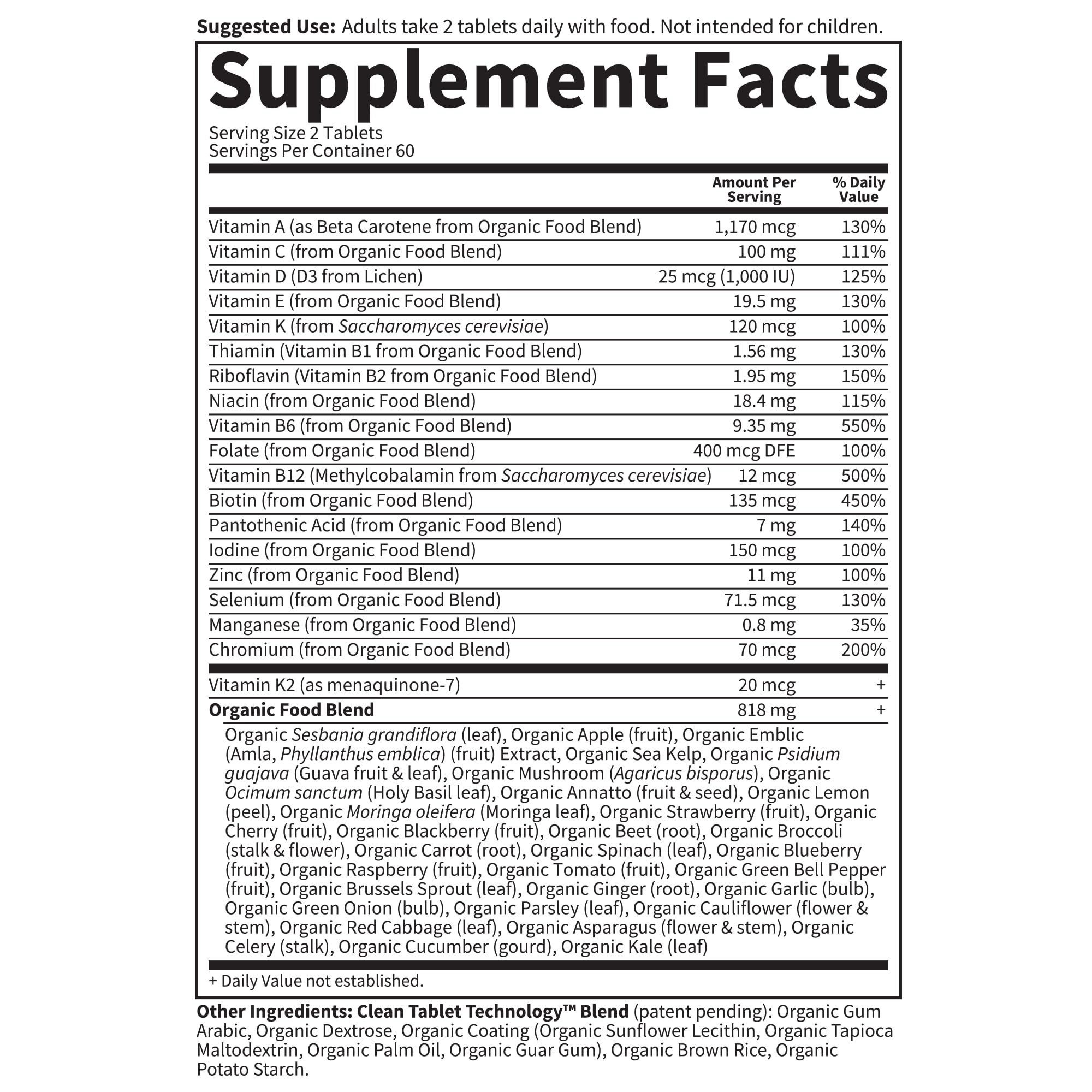 Garden of Life Organics Whole Food Multivitamin for Men, 120 Tablets, Vegan Mens Vitamins and Minerals for Health and Well-Being, Certified Organic Vegan Multi Garden of Life uk supplements