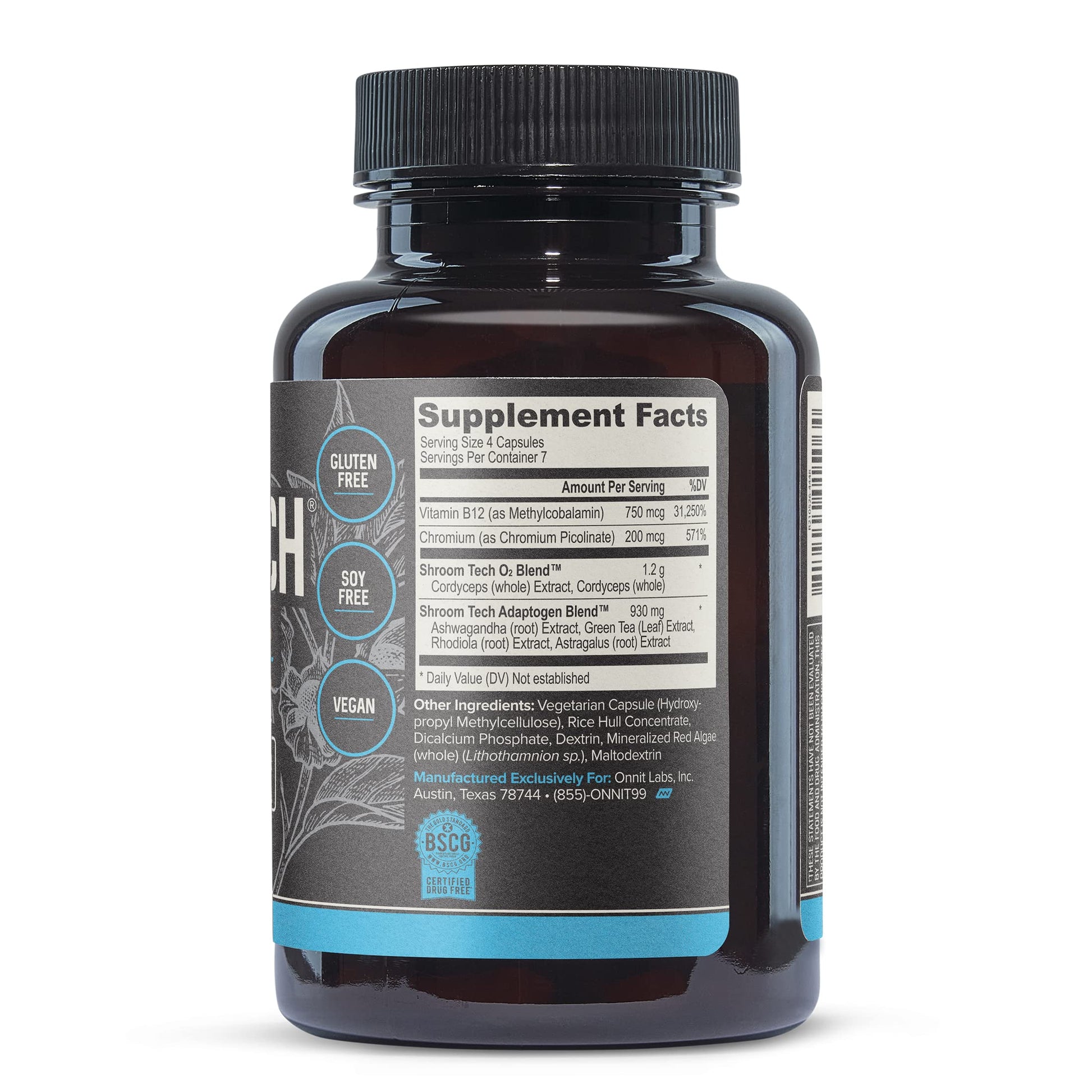 Onnit Shroom Tech SPORT: Clinically Studied Preworkout Supplement with Cordyceps ONNIT uk supplements