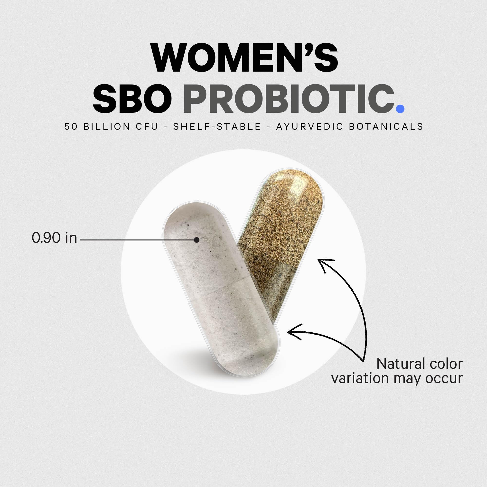Codeage Women’s Probiotics Supplement - 50 Billion CFUs - SBO Probiotics & Prebiotics - Cranberries - Feminine Health - Fermented Botanical Blend, Whole Food Supplement - Vegan, Non-GMO - 60 Capsules Codeage uk supplements