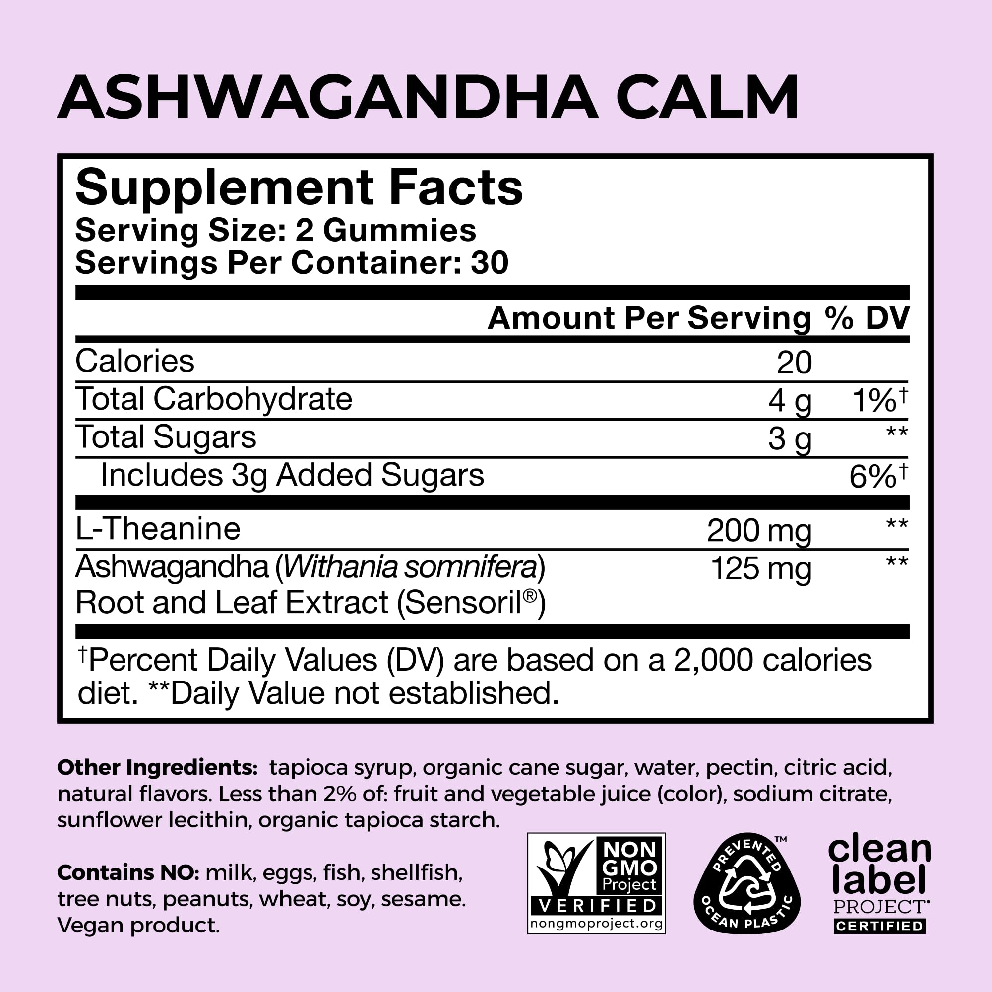 HUM Calm Ashwagandha Gummies for Women and Men, L-Theanine Ashwagandha Supplements for Daily Relaxation & Clarity Support, Vegan Fast Acting Gummy Formula, Mixed Berry Flavor, 60 Gummies HUM uk supplements