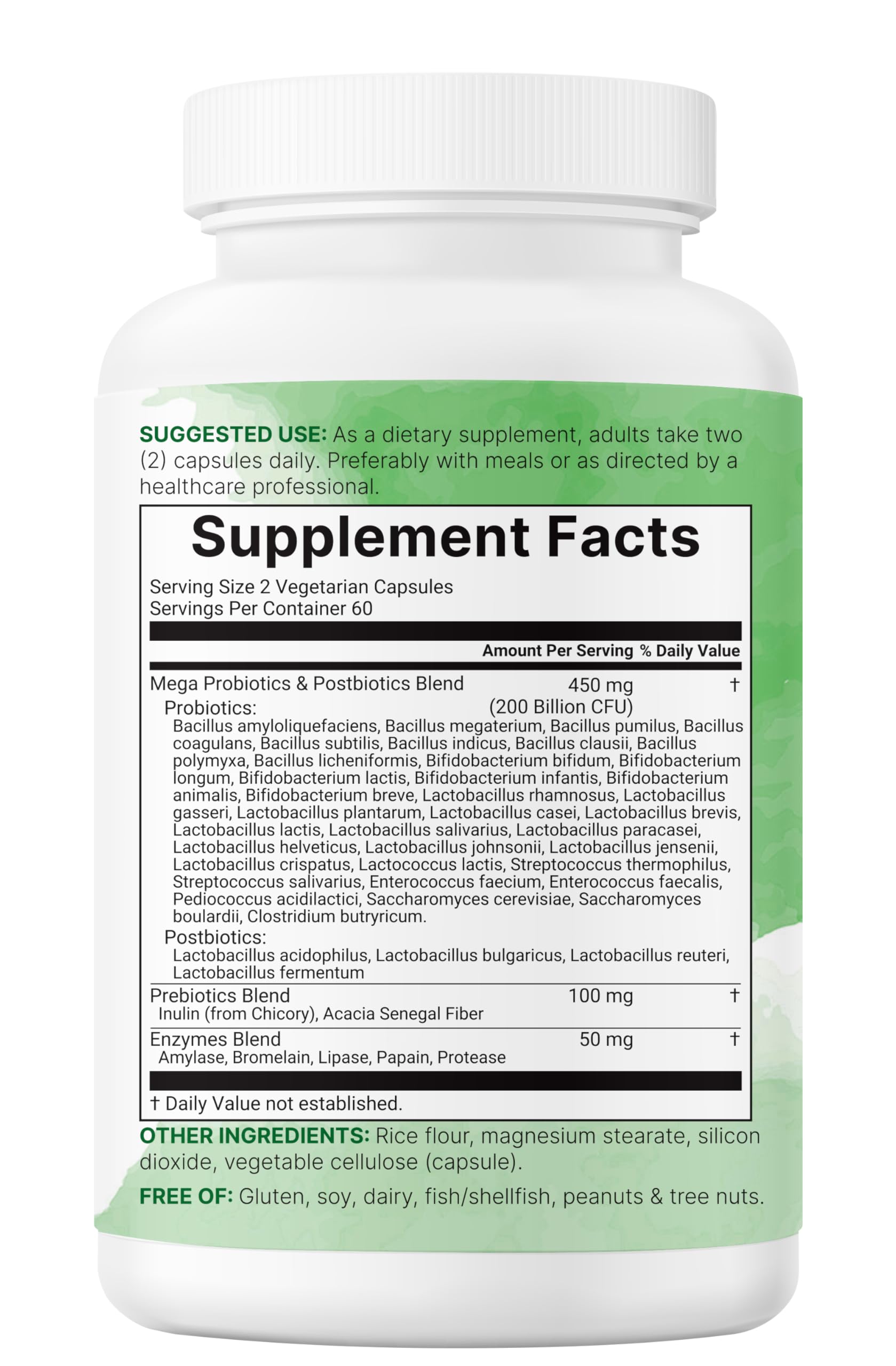 Micro Ingredients Probiotics 200 Billion CFU, 120 Veggie Capsules | Mega Probiotics for Men & Women | 40 Strains with Prebiotics, Postbiotics & Digestive Enzymes | Gut, Immune & Digestive Health Micro Ingredients uk supplements
