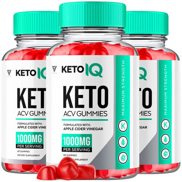 (3 Pack) Keto IQ KetoIQ Keto ACV Gummies, Keto IQ ACV Gummies Advanced Weight Loss Fyvus uk supplements