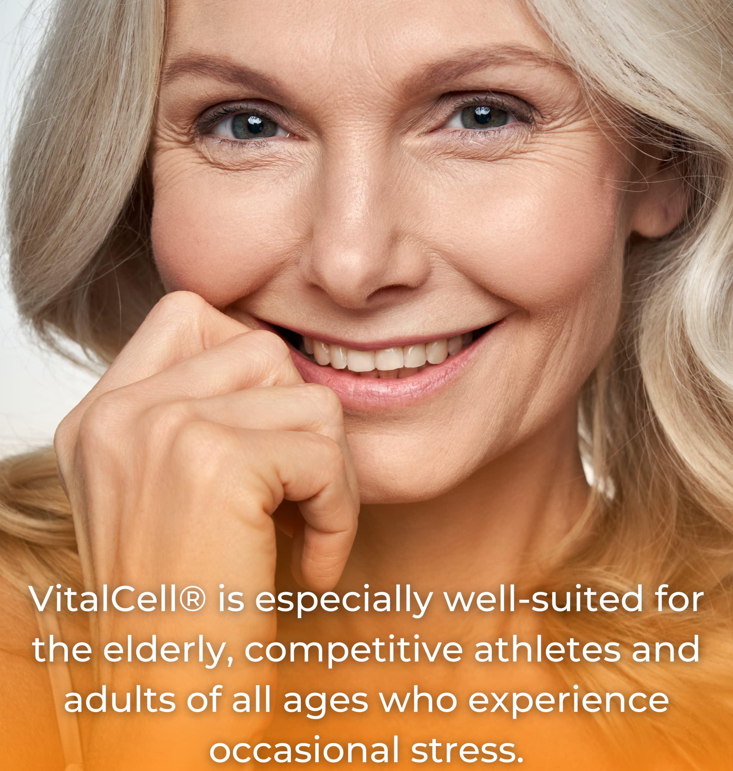 Vital Cell Natural Anti-Aging Supplement for Men and Women, Supporting Circulation and Healthy Organ Function (180 Vegetarian Capsules) Tango uk supplements