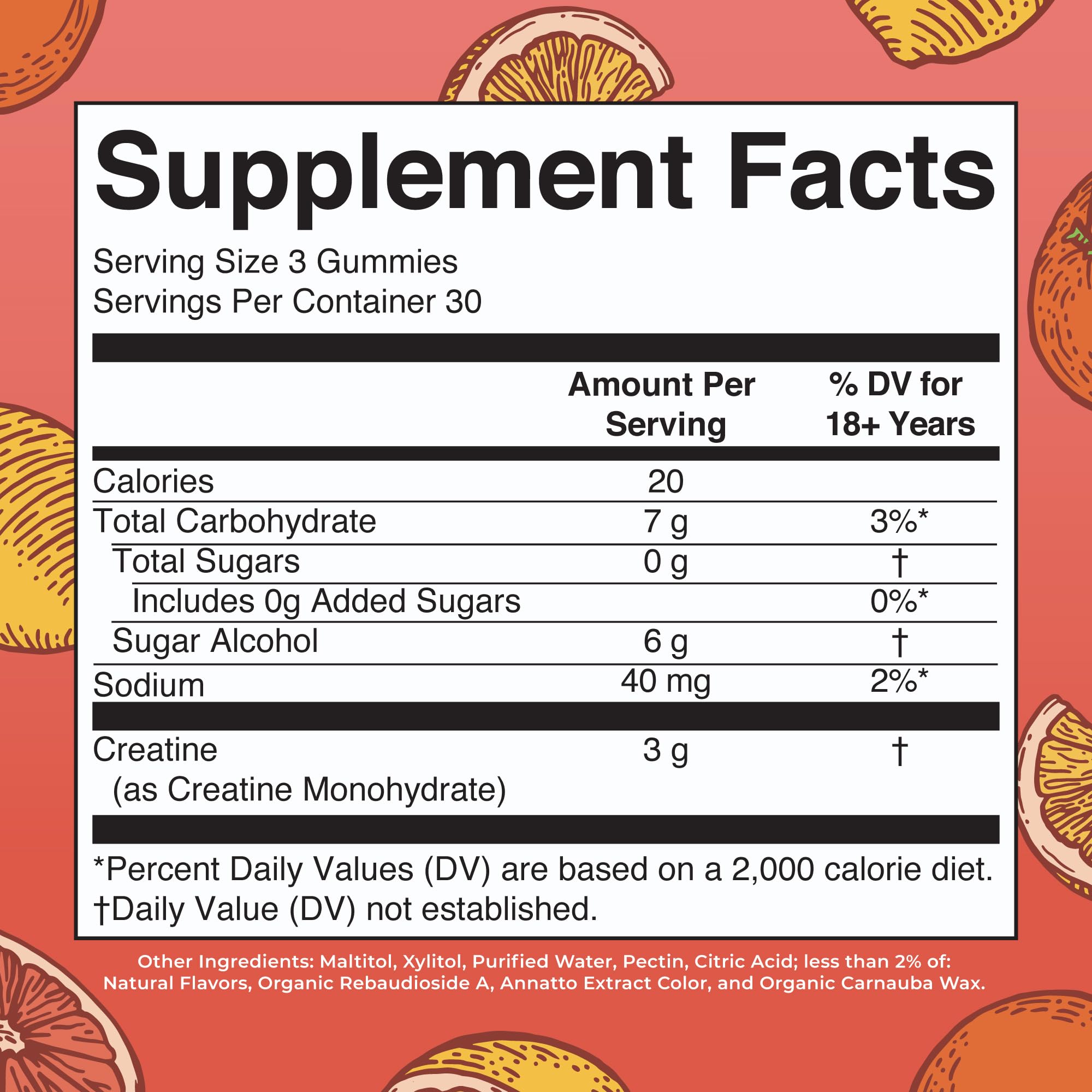 MaryRuth's Creatine Gummies | Creatine Monohydrate Gummies | 3g Creatine Per Serving | Creatine for Women & Men | Tangerine Citrus Flavor | Exercise | Workout | Sugar Free | Vegan | 90 Count MARYRUTH'S uk supplements